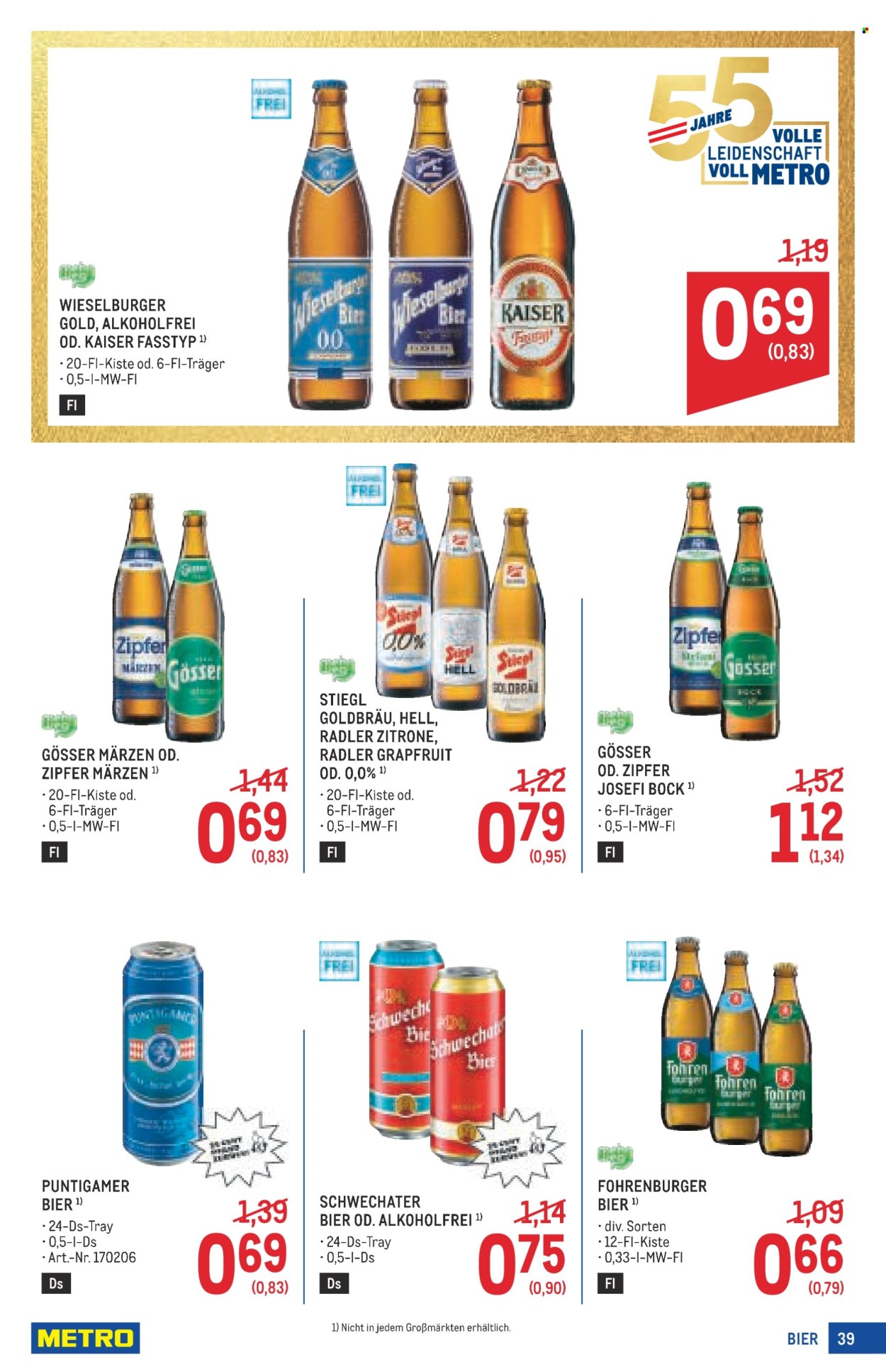 Angebote Metro - 19.3.2026 - 1.4.2026. Seite 39