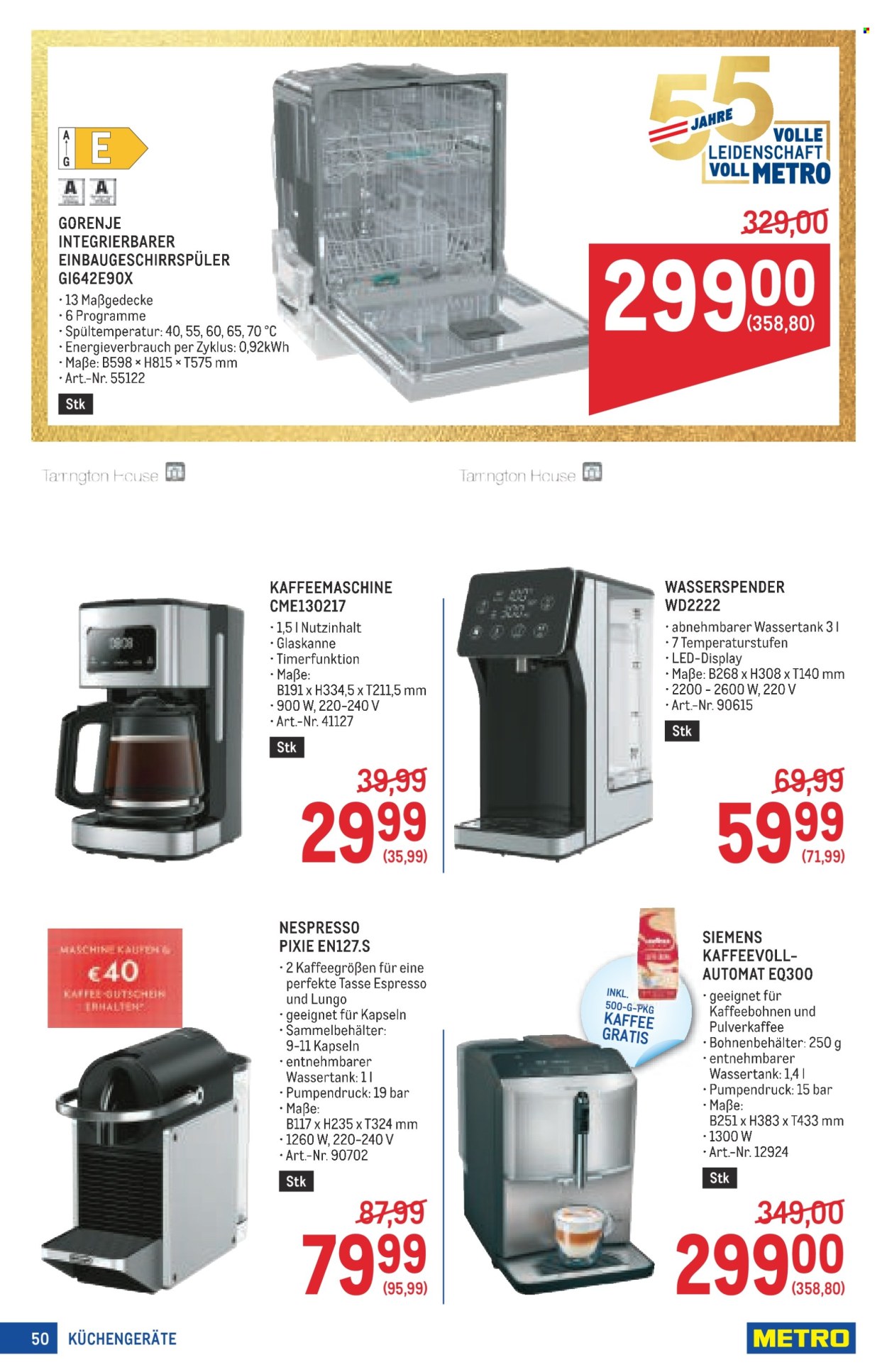 Angebote Metro - 19.3.2026 - 1.4.2026. Seite 50