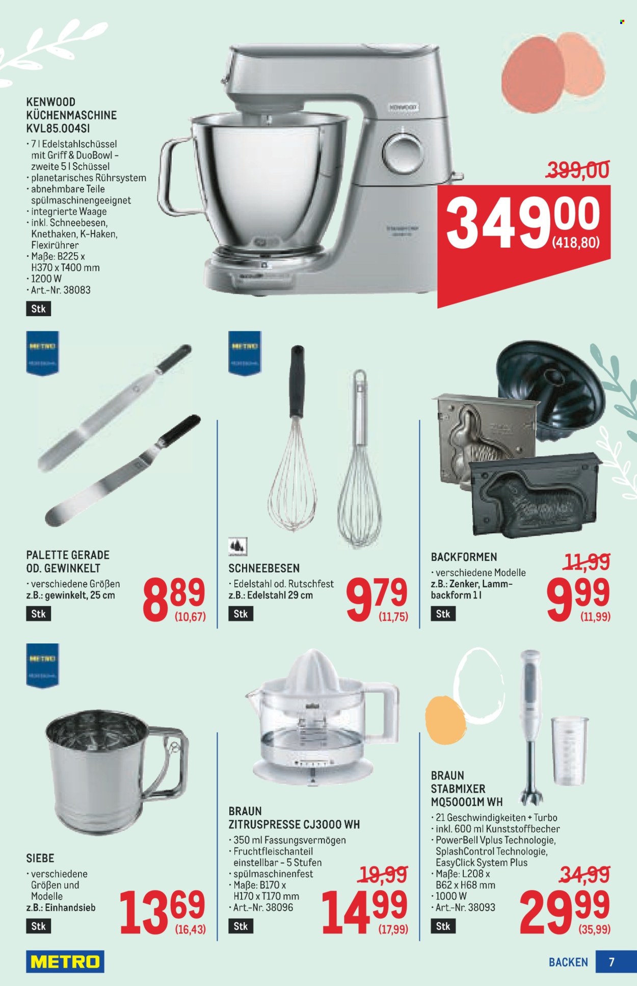 Angebote Metro - 19.3.2026 - 4.4.2026. Seite 7