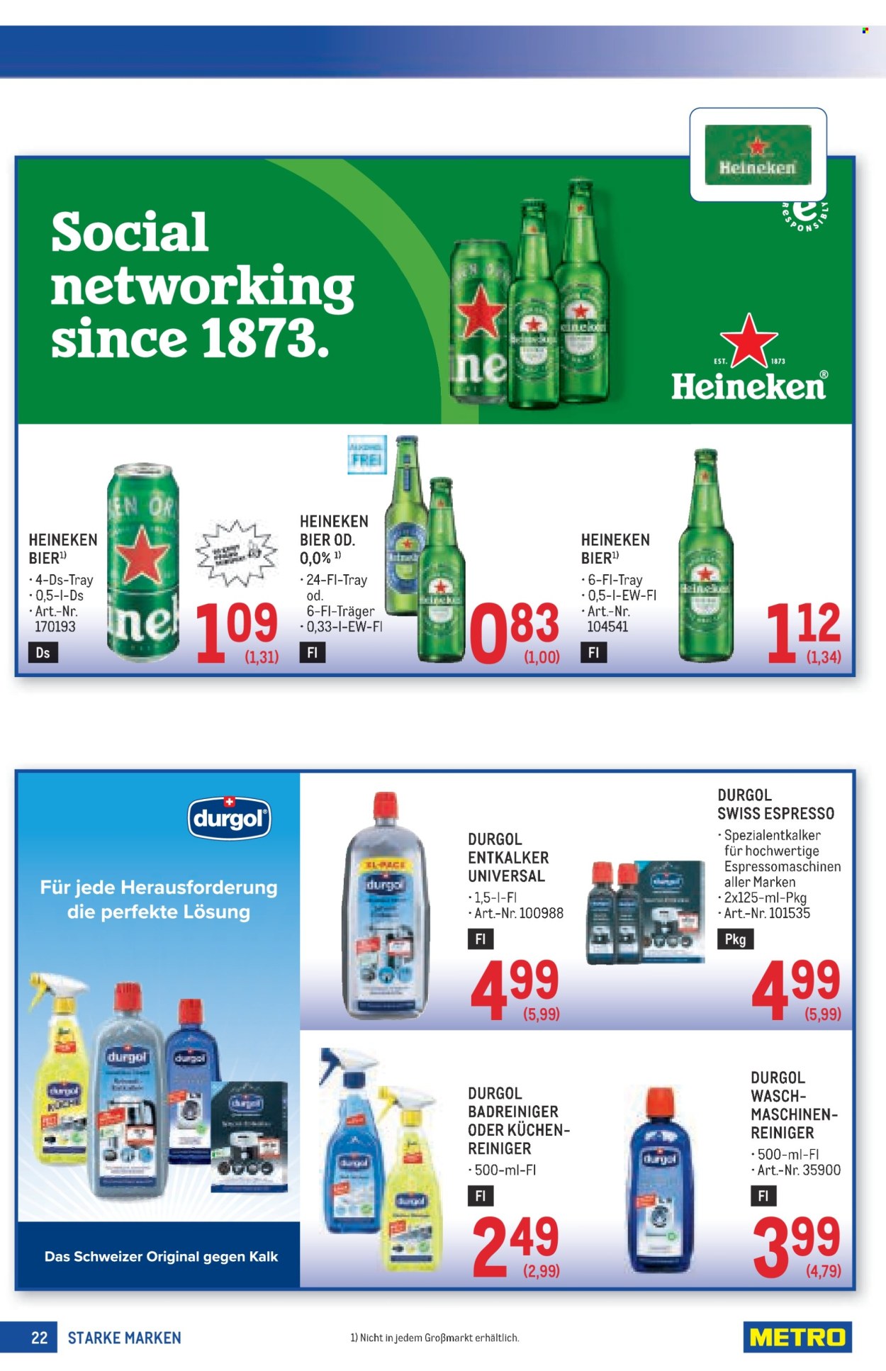 Angebote Metro - 19.3.2026 - 1.4.2026. Seite 22