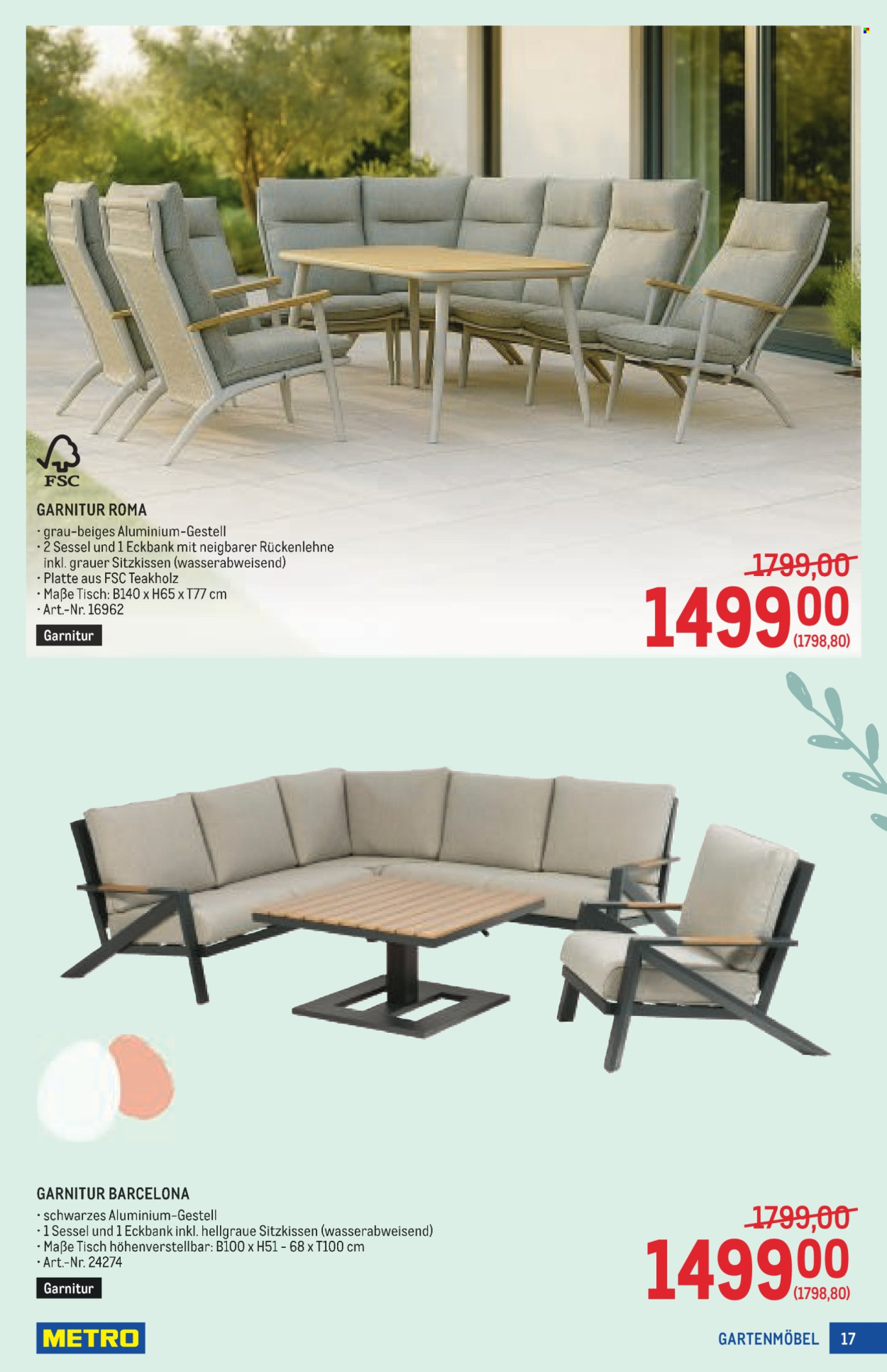 Angebote Metro - 19.3.2026 - 4.4.2026. Seite 17