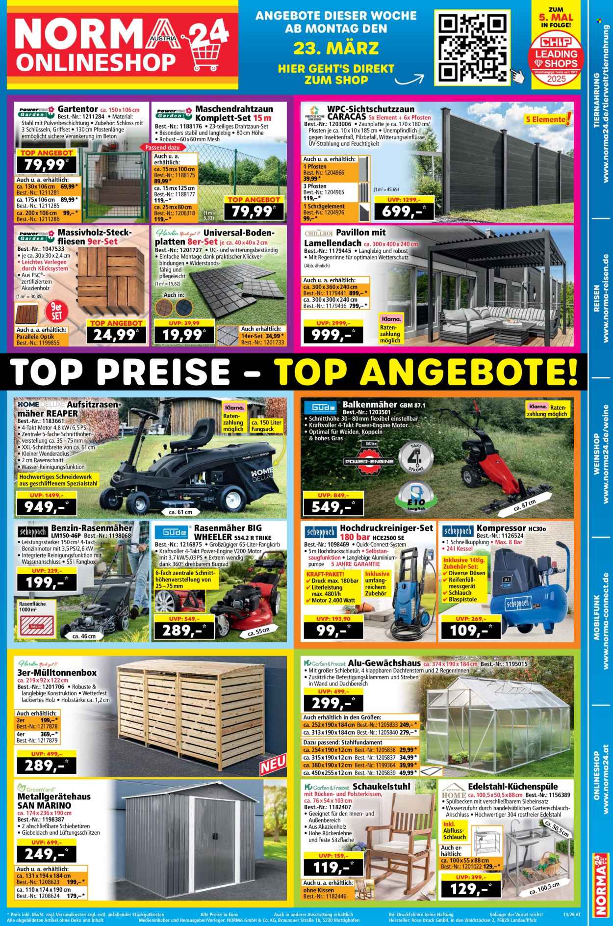 Angebote Norma. Seite 1