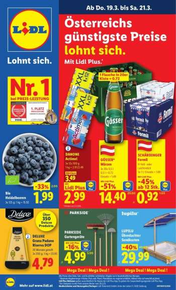 Angebote Lidl - 19.3.2026 - 25.3.2026.