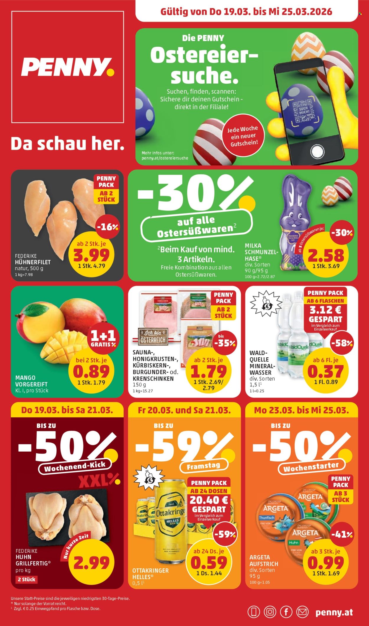 Angebote Penny - 19.3.2026 - 25.3.2026. Seite 1