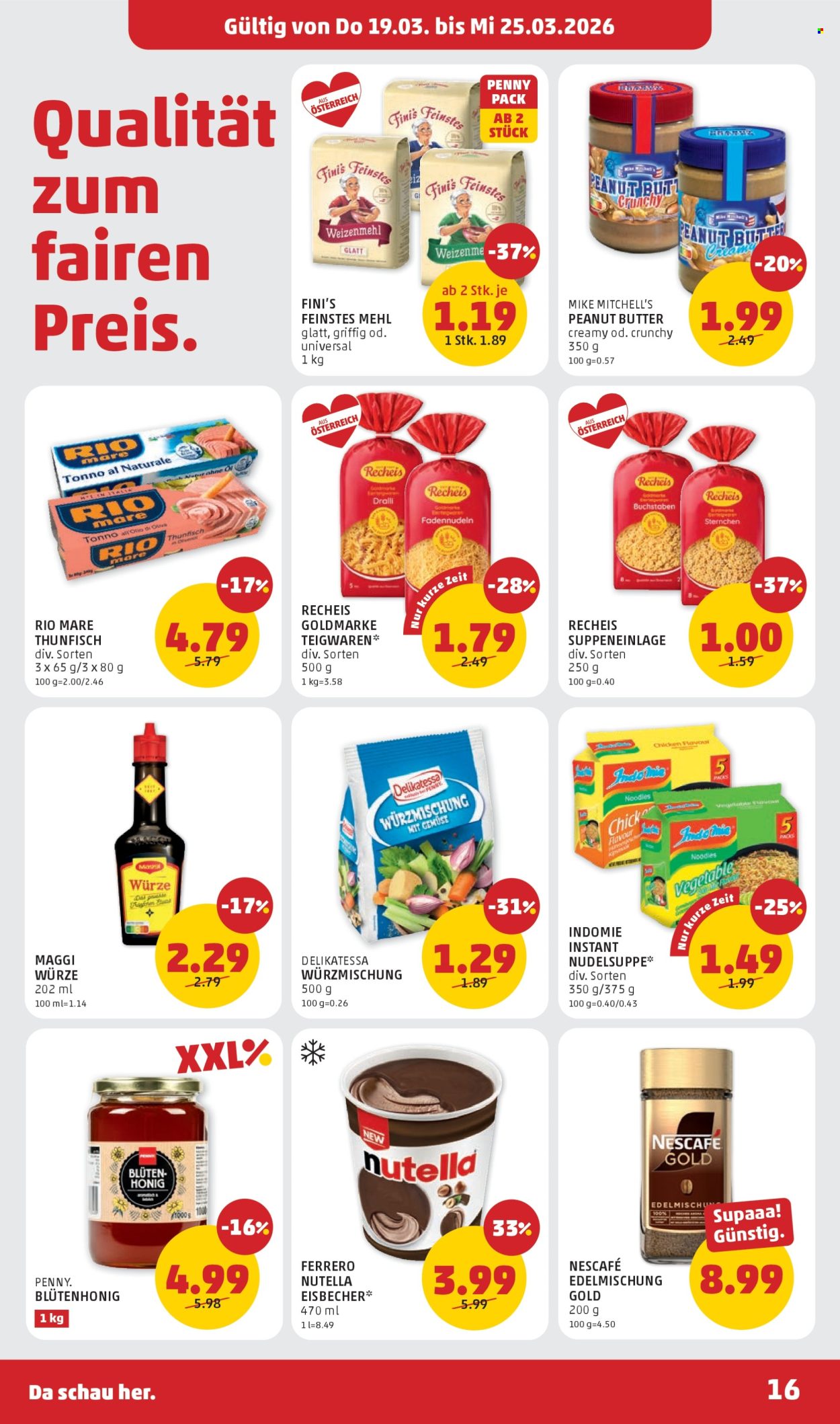 Angebote Penny - 19.3.2026 - 25.3.2026. Seite 16