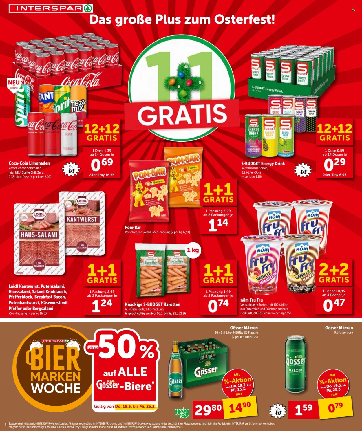 Angebote INTERSPAR - 19.3.2026 - 25.3.2026. Seite 8