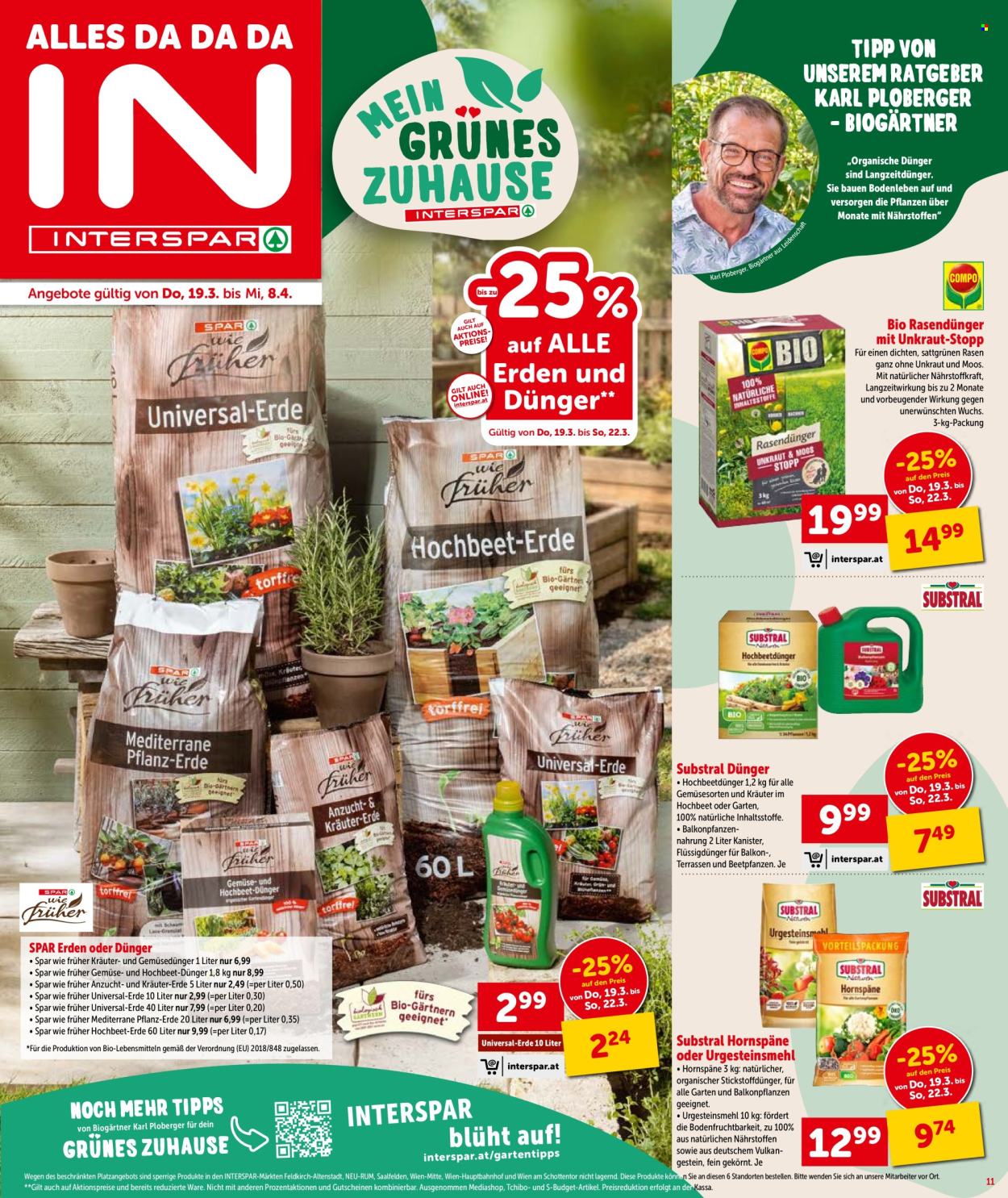 Angebote INTERSPAR - 19.3.2026 - 25.3.2026. Seite 11