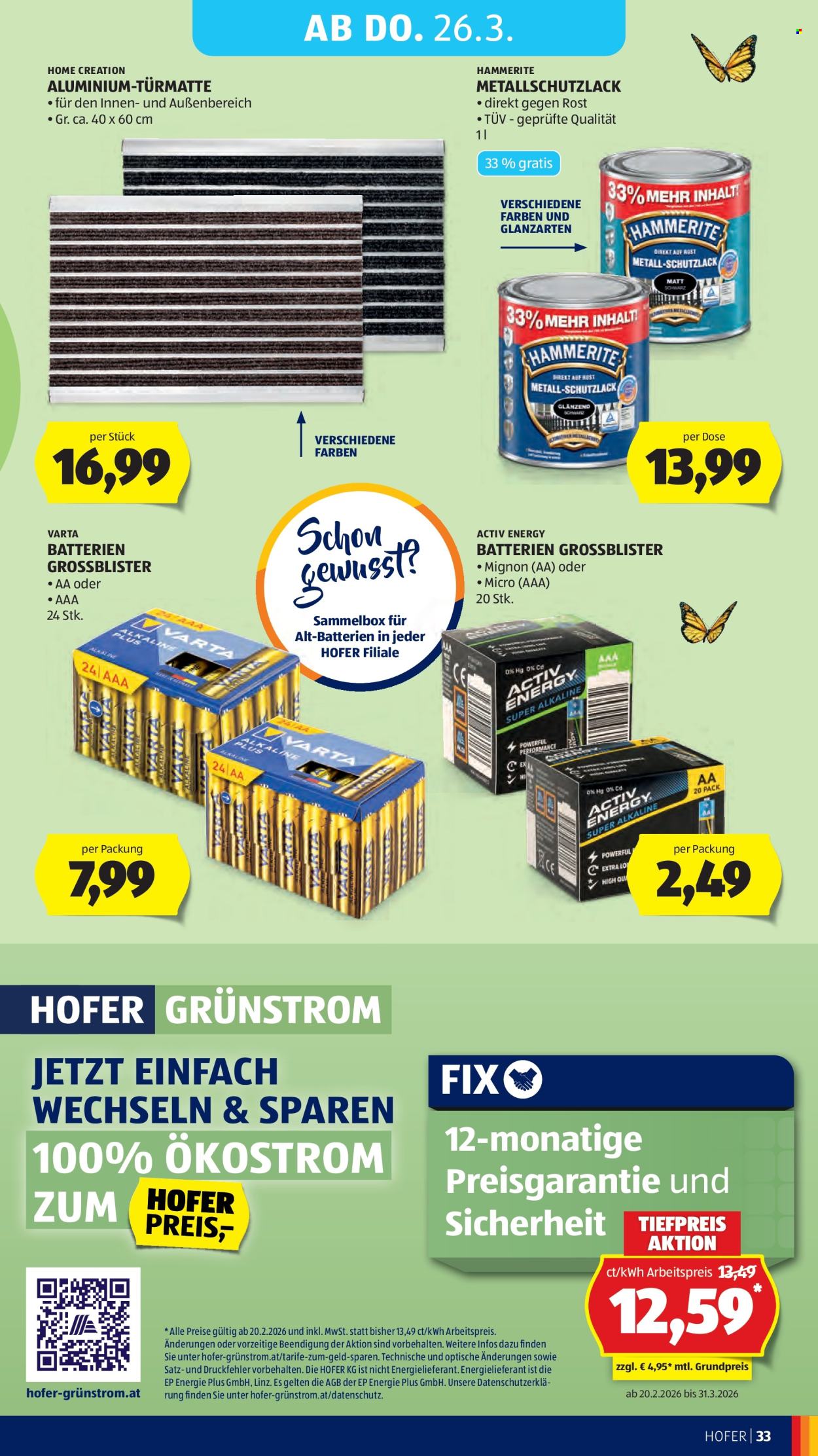 Angebote Hofer - 20.3.2026 - 26.3.2026. Seite 41