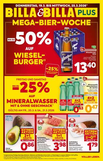 Angebote Billa - 19.3.2026 - 25.3.2026.