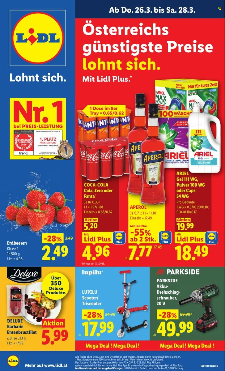 Angebote Lidl - 26.3.2026 - 1.4.2026. Seite 1
