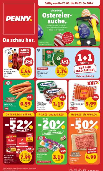 Angebote Penny - 26.3.2026 - 1.4.2026.