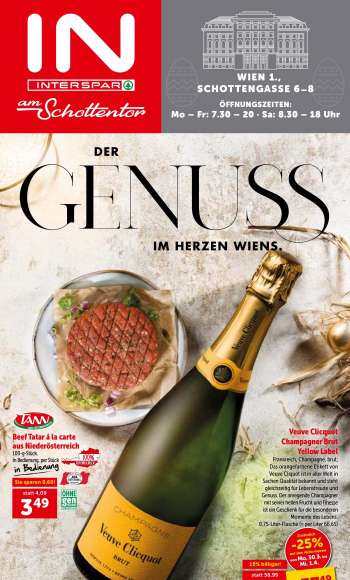 Angebote INTERSPAR - 26.3.2026 - 8.4.2026.