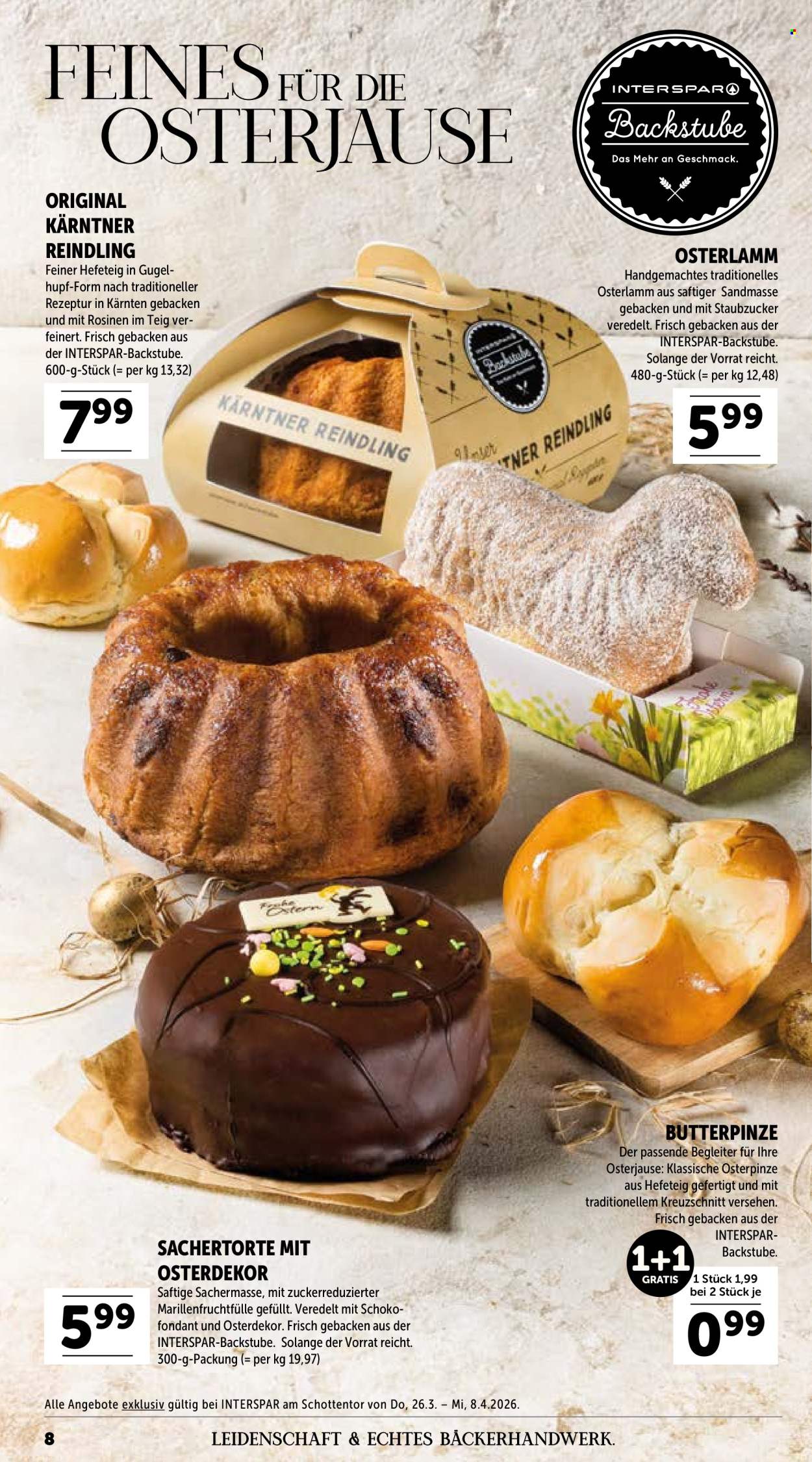 Angebote INTERSPAR - 26.3.2026 - 8.4.2026. Seite 8