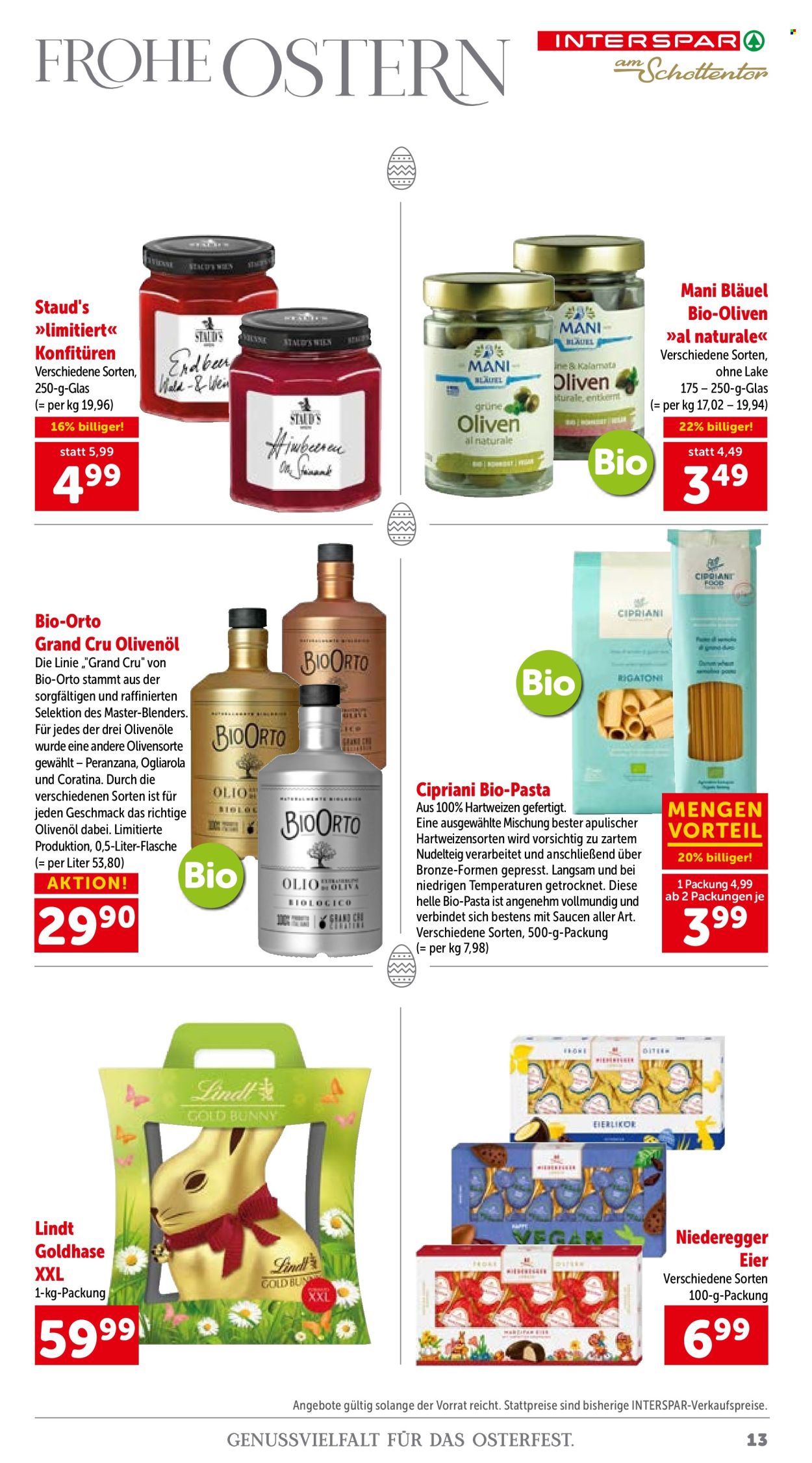 Angebote INTERSPAR - 26.3.2026 - 8.4.2026. Seite 13