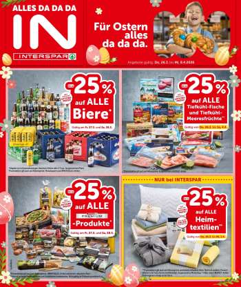 Angebote INTERSPAR - 26.3.2026 - 8.4.2026.