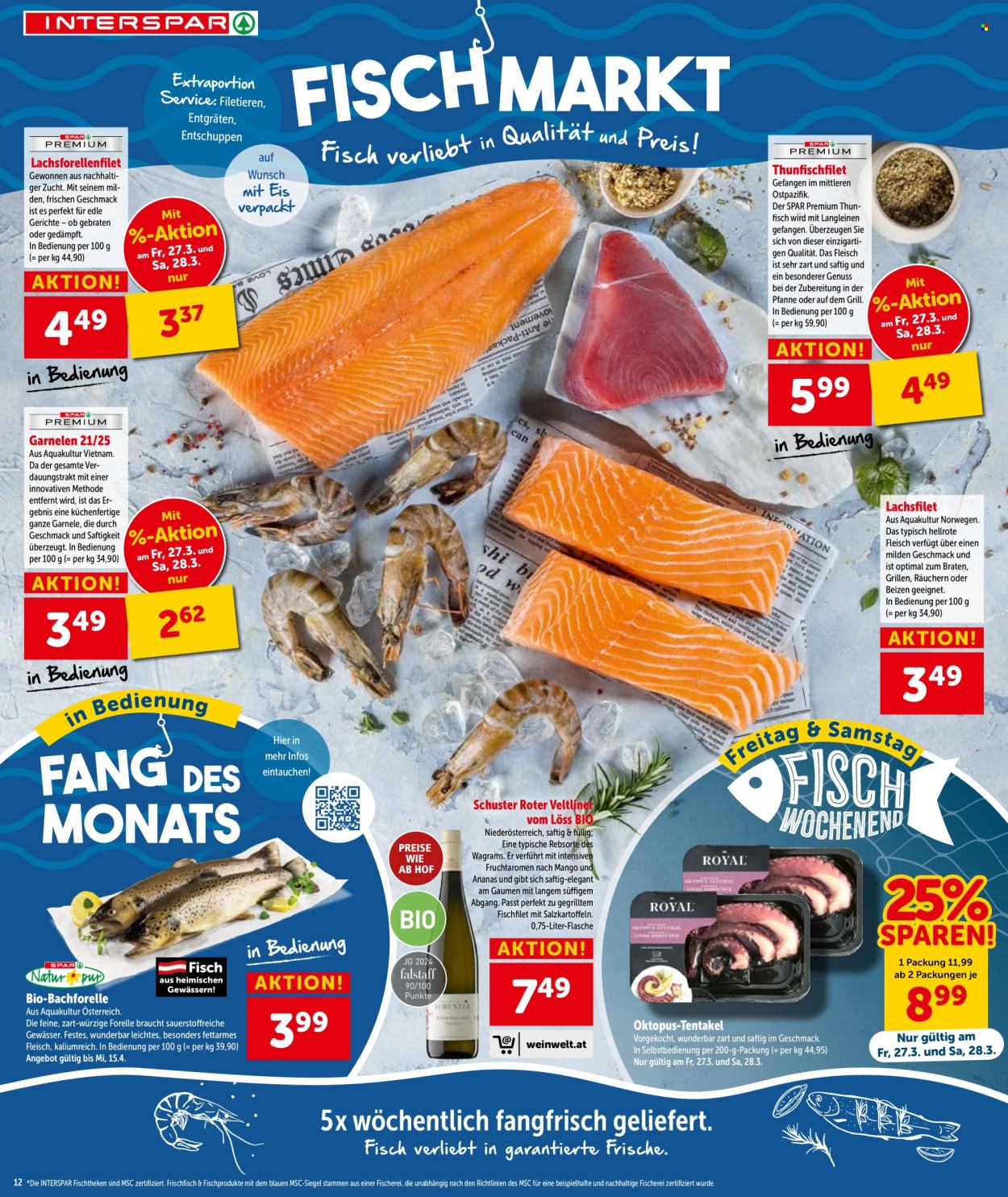 Angebote INTERSPAR - 26.3.2026 - 8.4.2026. Seite 14