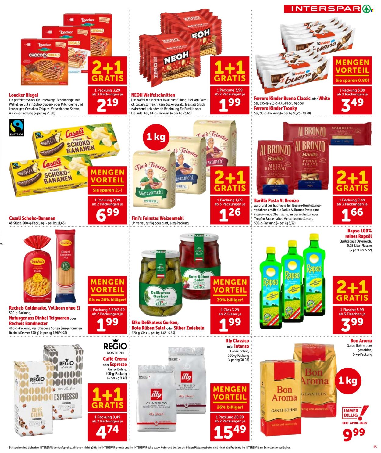 Angebote INTERSPAR - 26.3.2026 - 8.4.2026. Seite 17