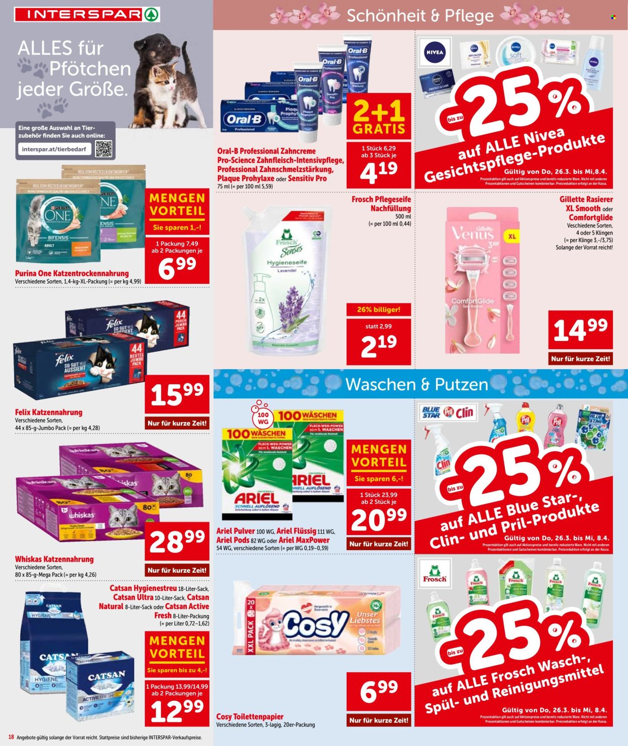 Angebote INTERSPAR - 26.3.2026 - 8.4.2026. Seite 20