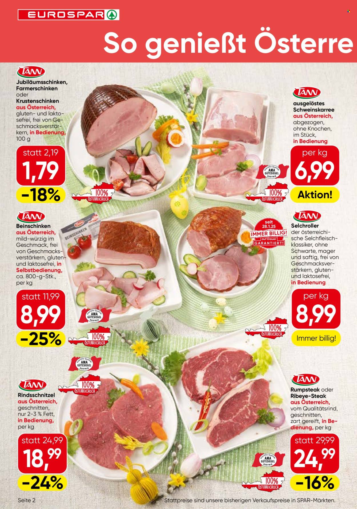 Angebote EUROSPAR - 26.3.2026 - 8.4.2026. Seite 2