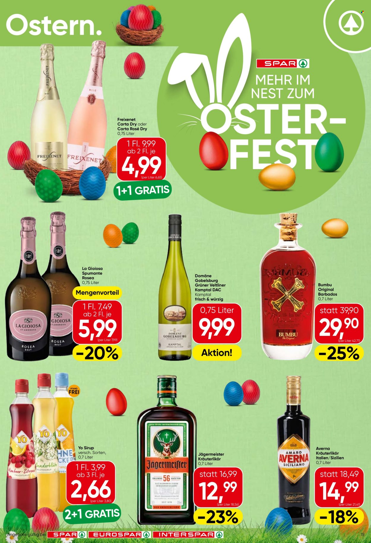 Angebote SPAR - 26.3.2026 - 8.4.2026. Seite 15