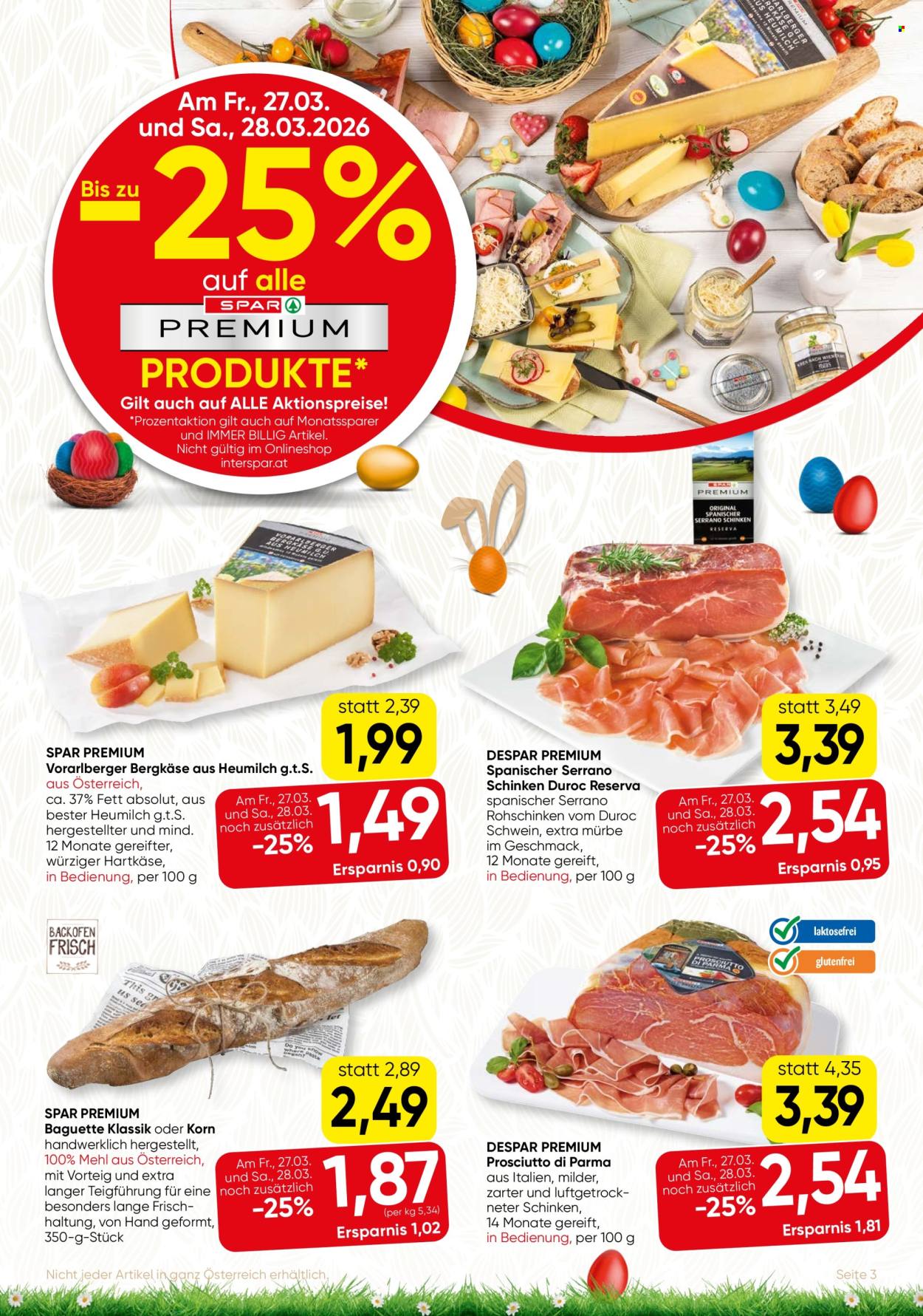 Angebote SPAR - 26.3.2026 - 8.4.2026. Seite 3