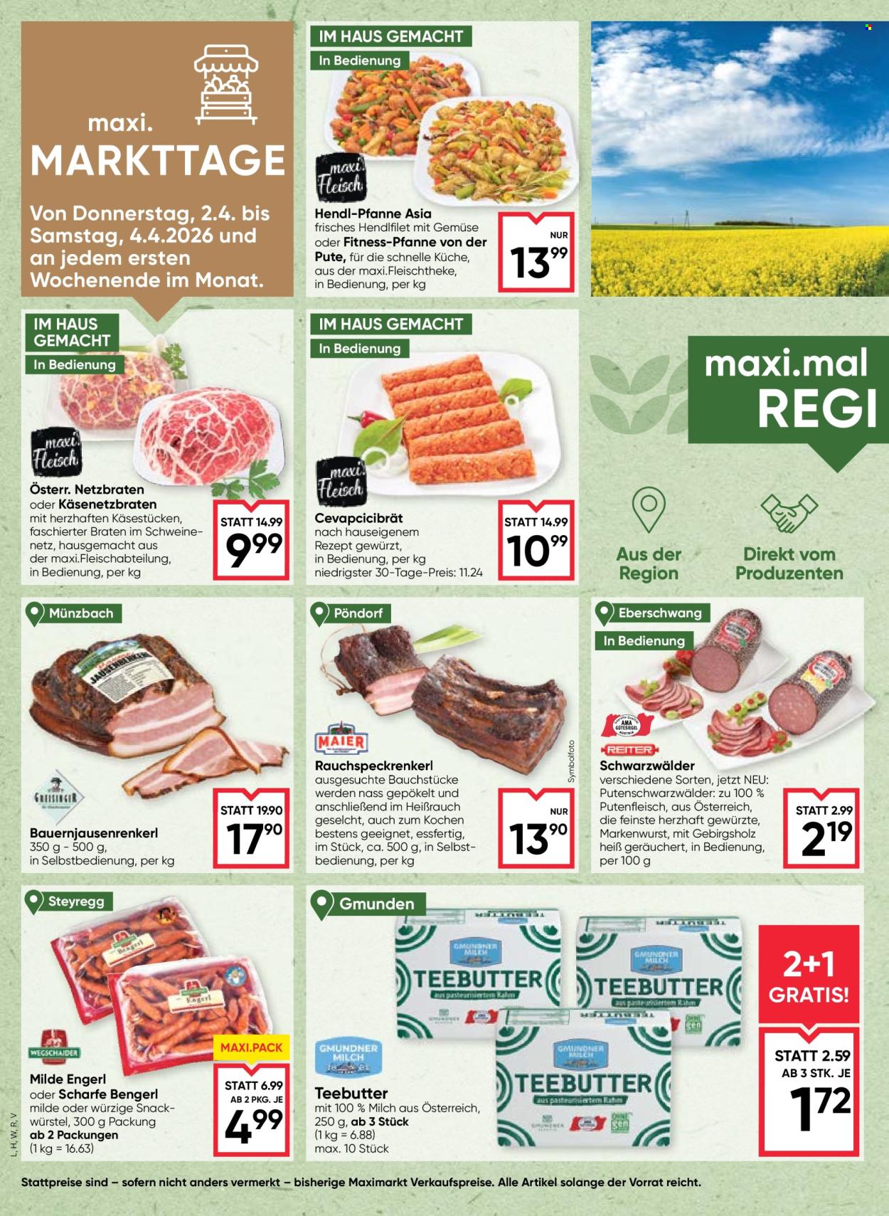 Angebote Maximarkt - 31.3.2026 - 8.4.2026. Seite 4