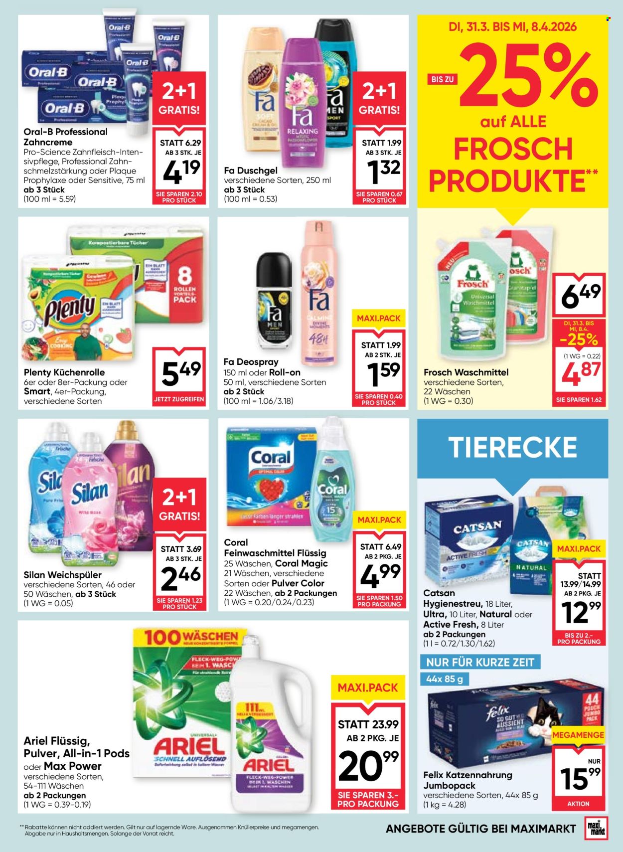 Angebote Maximarkt - 31.3.2026 - 8.4.2026. Seite 17