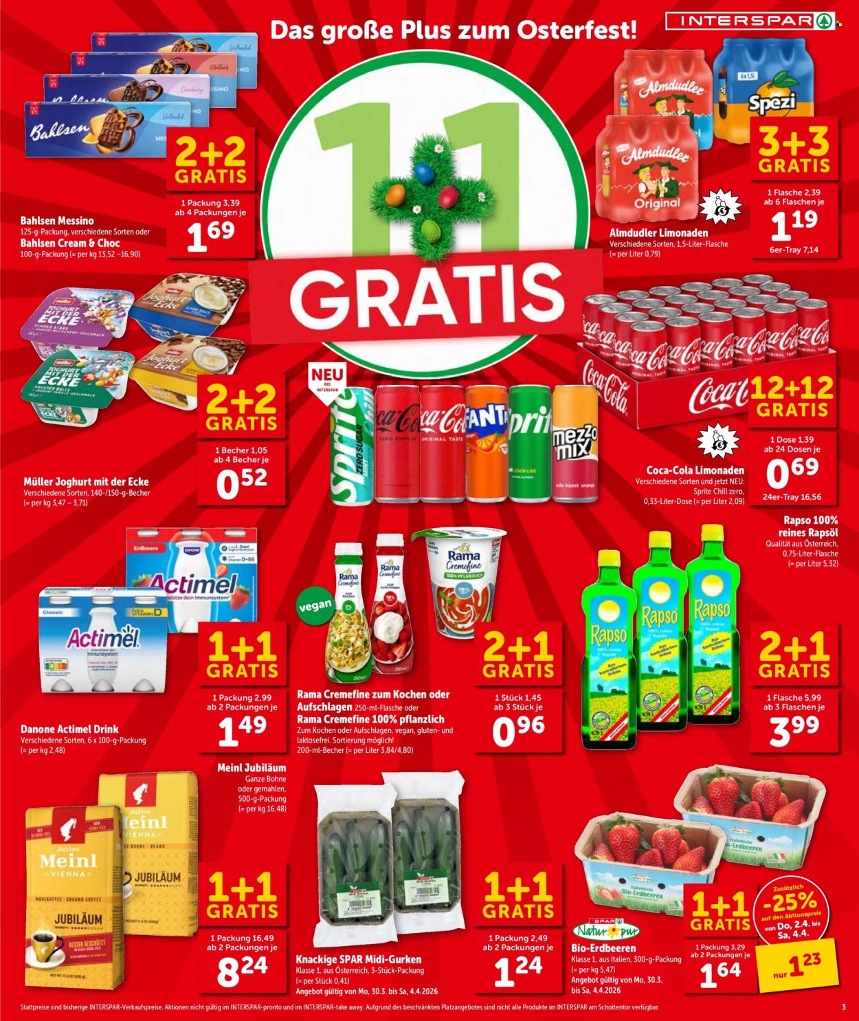 Angebote INTERSPAR - 31.3.2026 - 8.4.2026. Seite 4