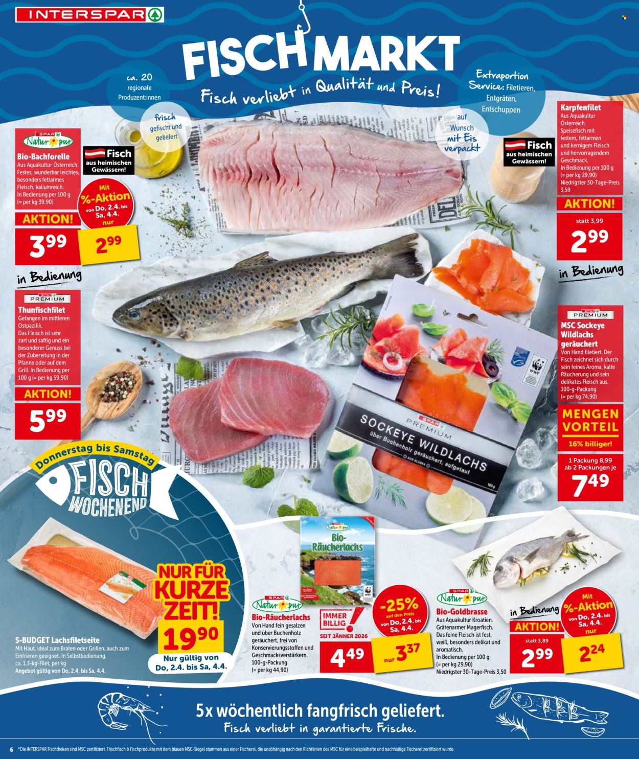 Angebote INTERSPAR - 31.3.2026 - 8.4.2026. Seite 7