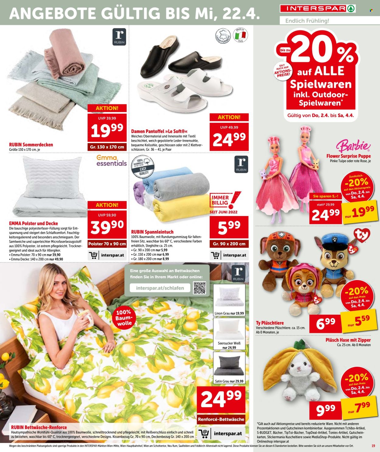 Angebote INTERSPAR - 31.3.2026 - 8.4.2026. Seite 20