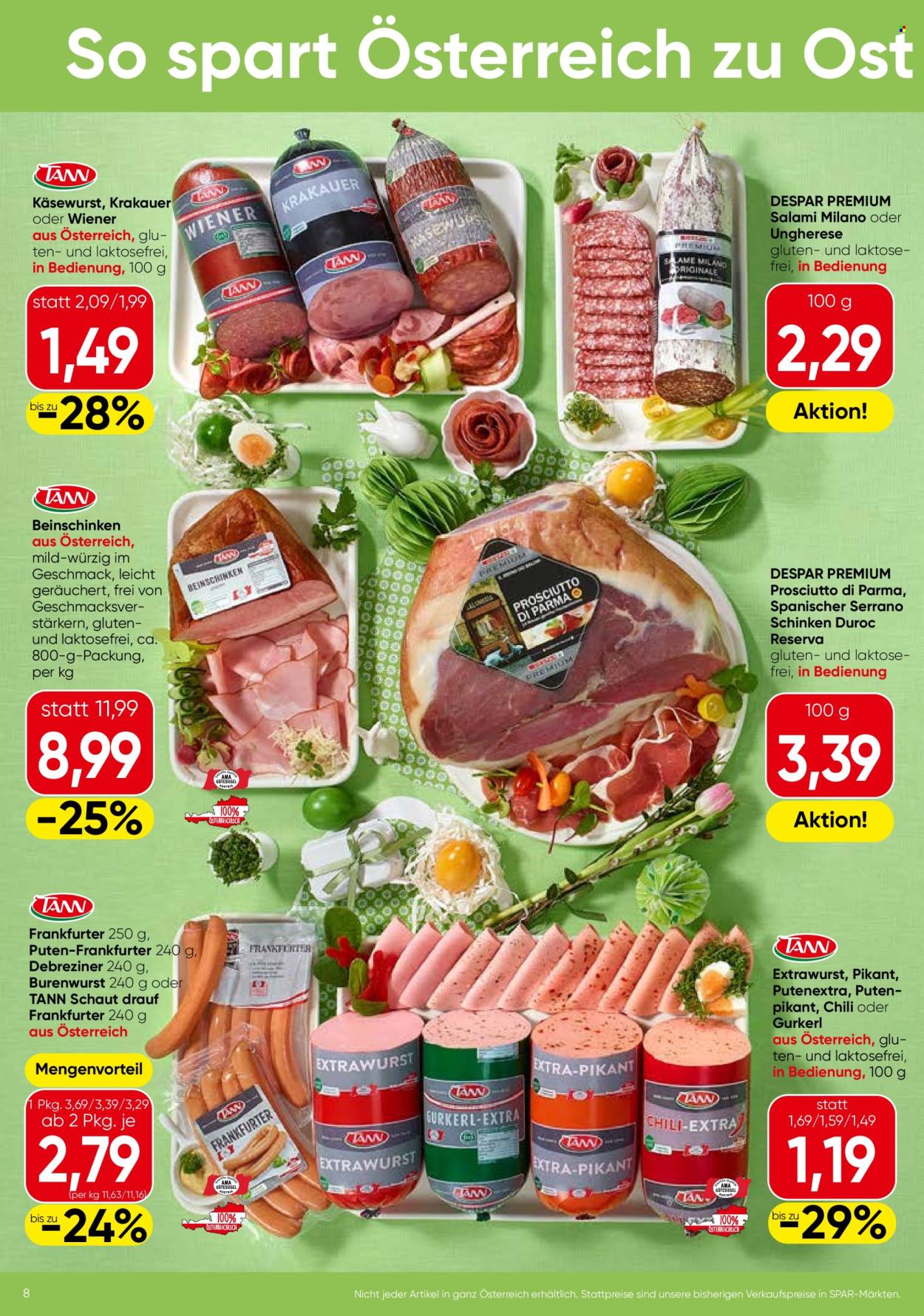 Angebote SPAR - 31.3.2026 - 8.4.2026. Seite 8