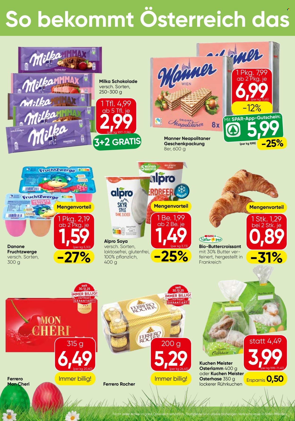 Angebote SPAR - 31.3.2026 - 8.4.2026. Seite 18
