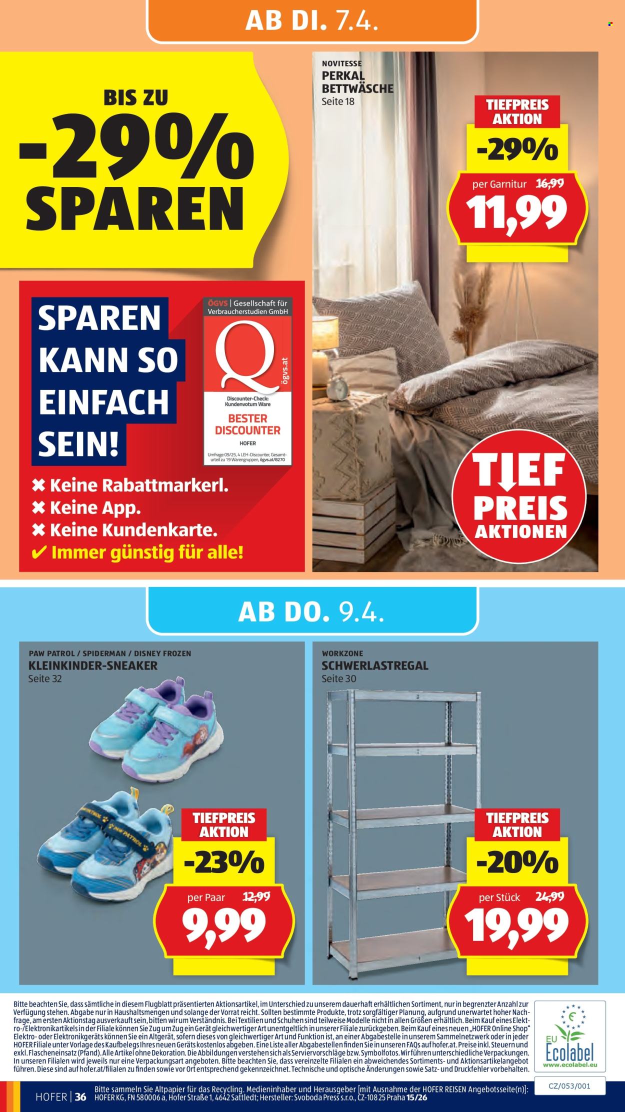 Angebote Hofer - 3.4.2026 - 9.4.2026. Seite 40