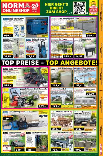 thumbnail - Scheppach Diesel Stromerzeuger