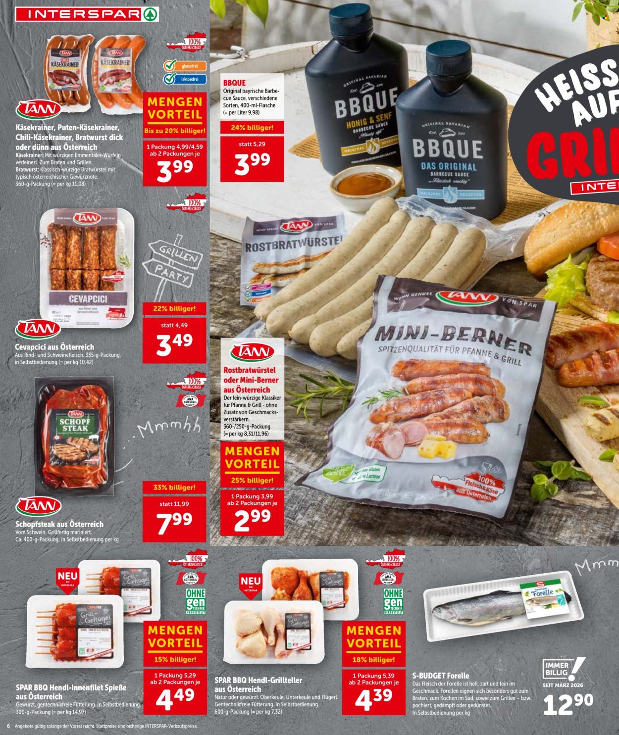 Angebote INTERSPAR - 9.4.2026 - 22.4.2026. Seite 6