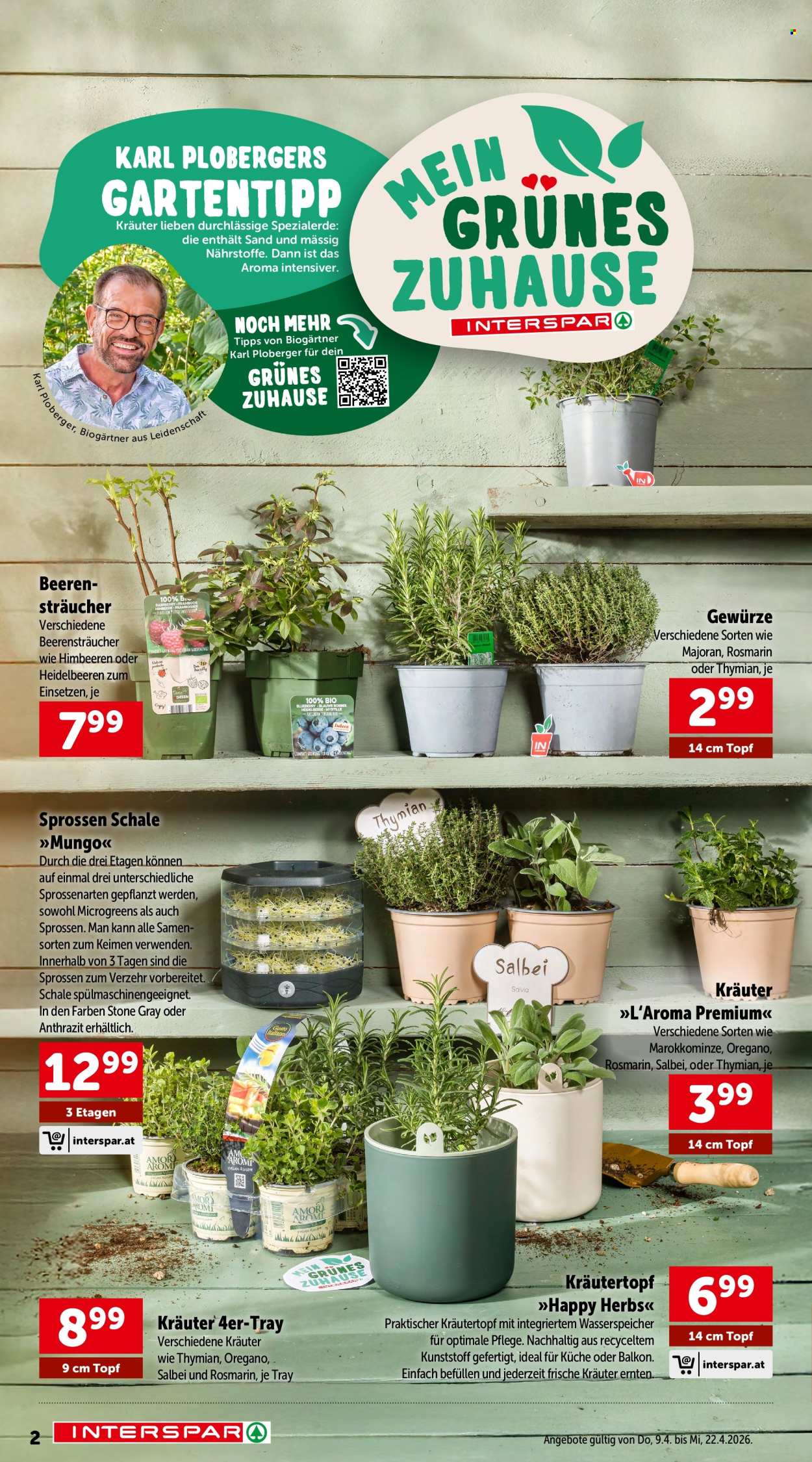 Angebote INTERSPAR - 9.4.2026 - 22.4.2026. Seite 2