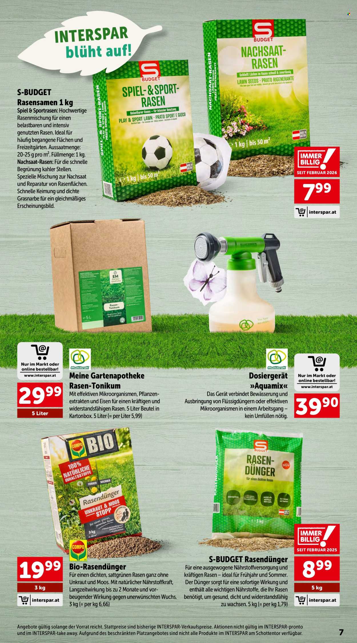 Angebote INTERSPAR - 9.4.2026 - 22.4.2026. Seite 7