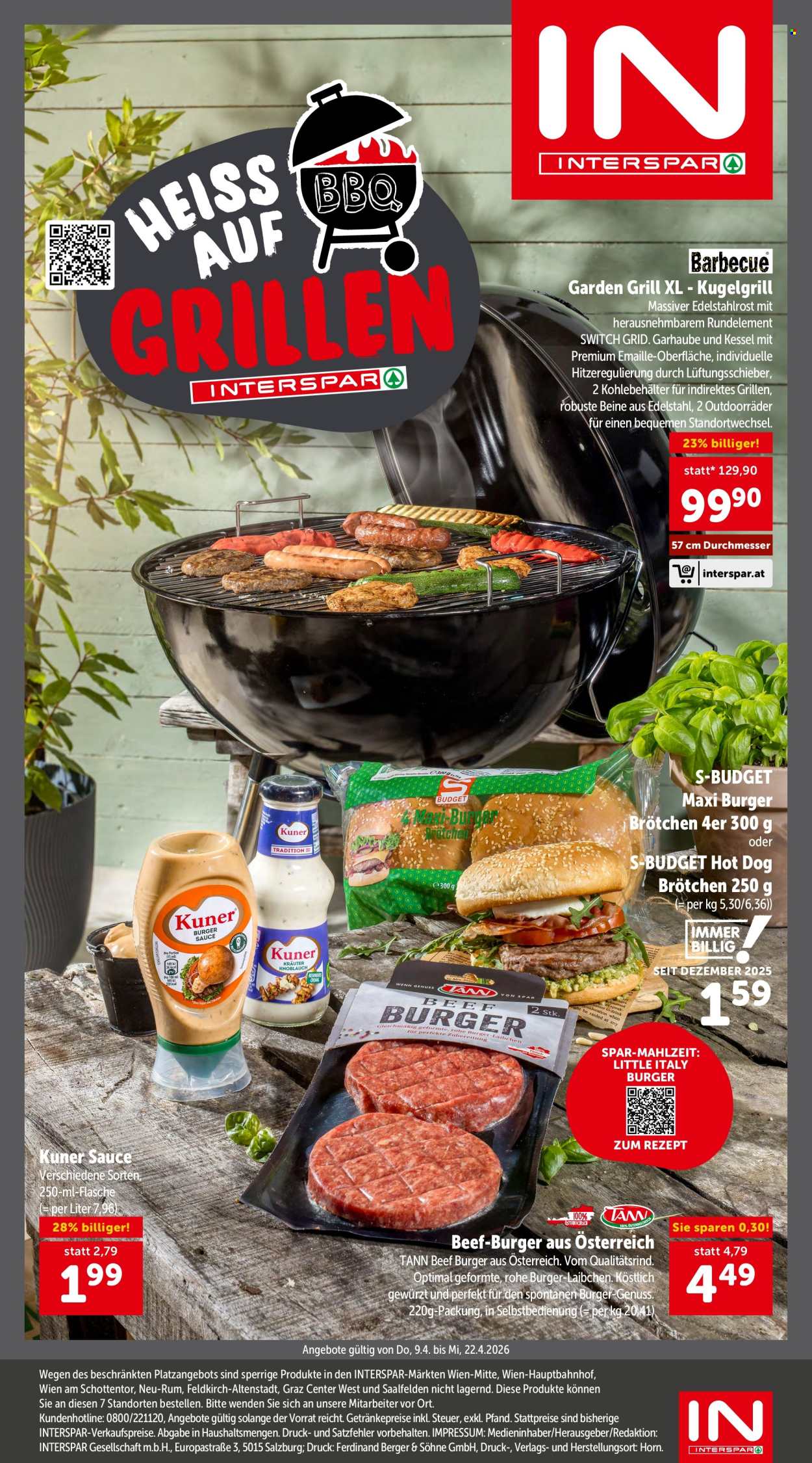 Angebote INTERSPAR - 9.4.2026 - 22.4.2026. Seite 20