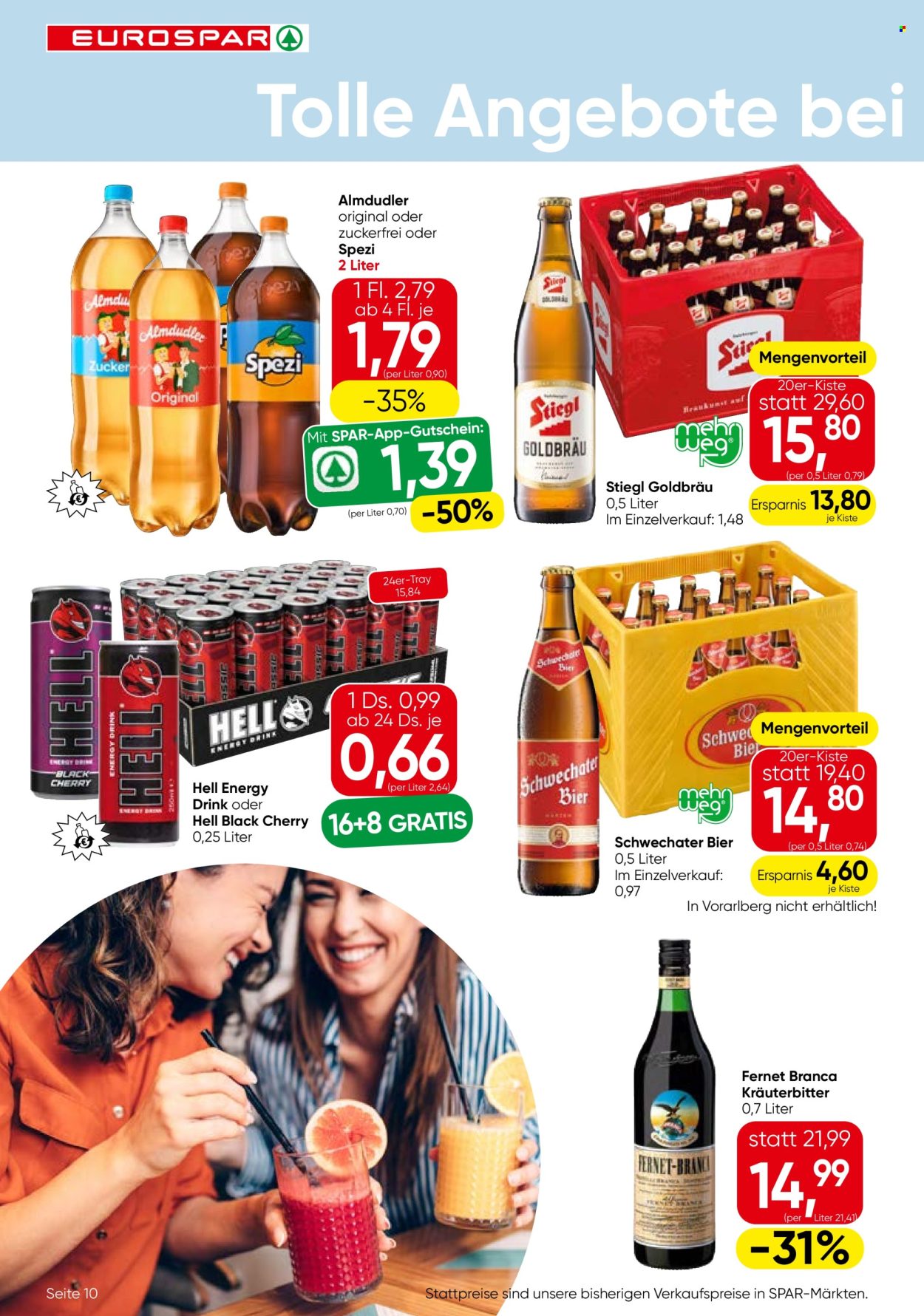 Angebote EUROSPAR - 9.4.2026 - 22.4.2026. Seite 10