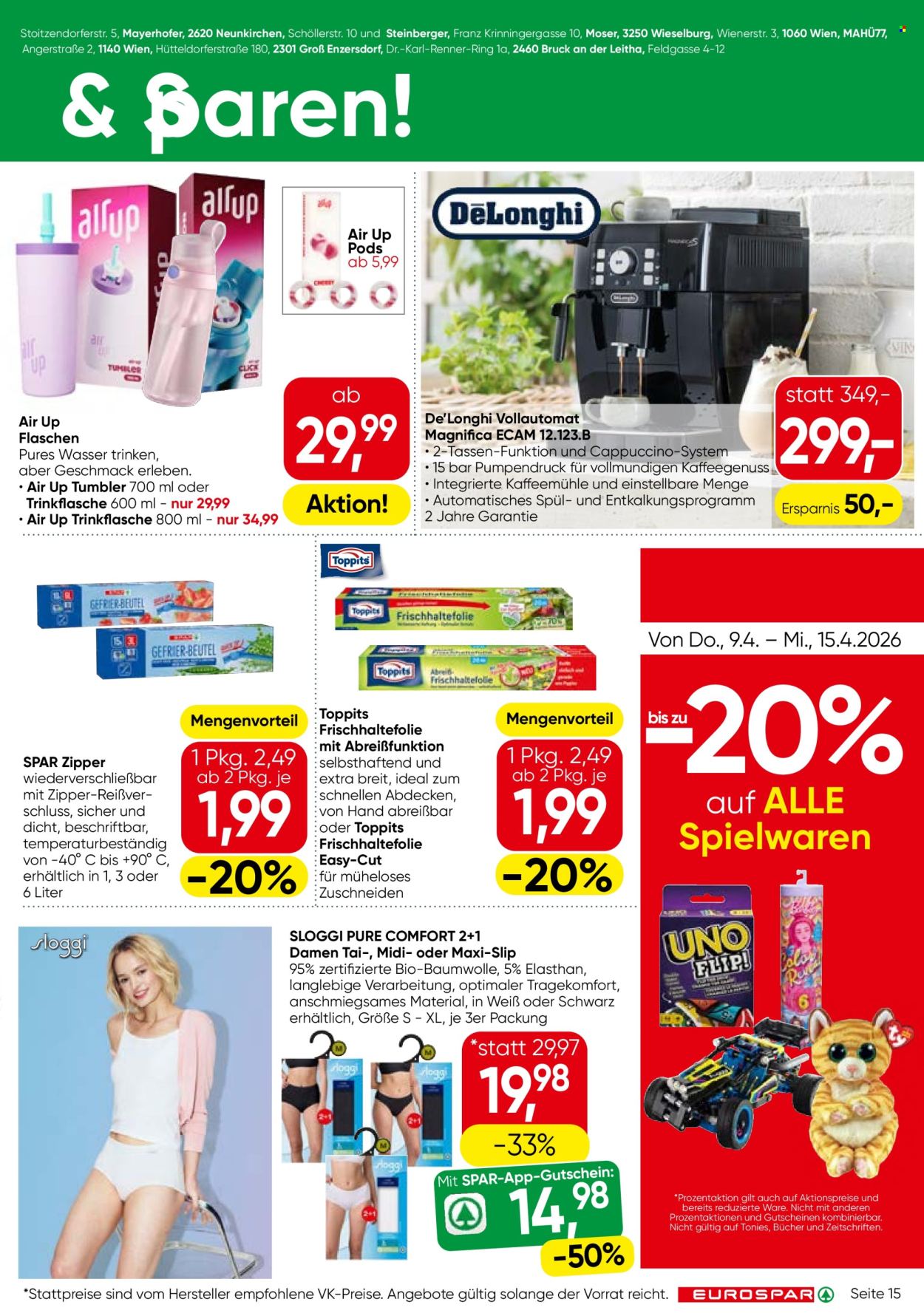 Angebote EUROSPAR - 9.4.2026 - 22.4.2026. Seite 15