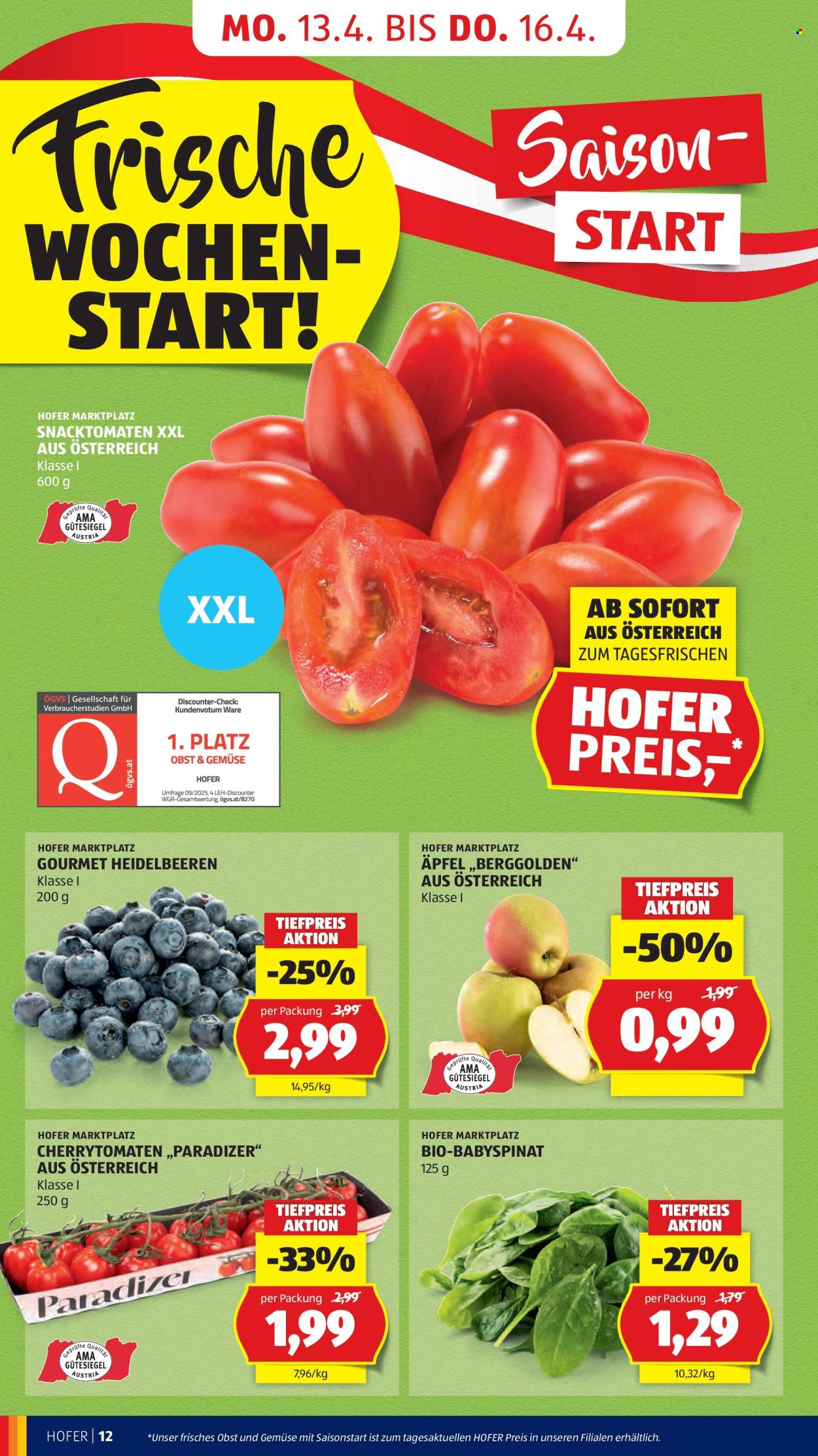 Angebote Hofer - 8.4.2026 - 16.4.2026. Seite 14