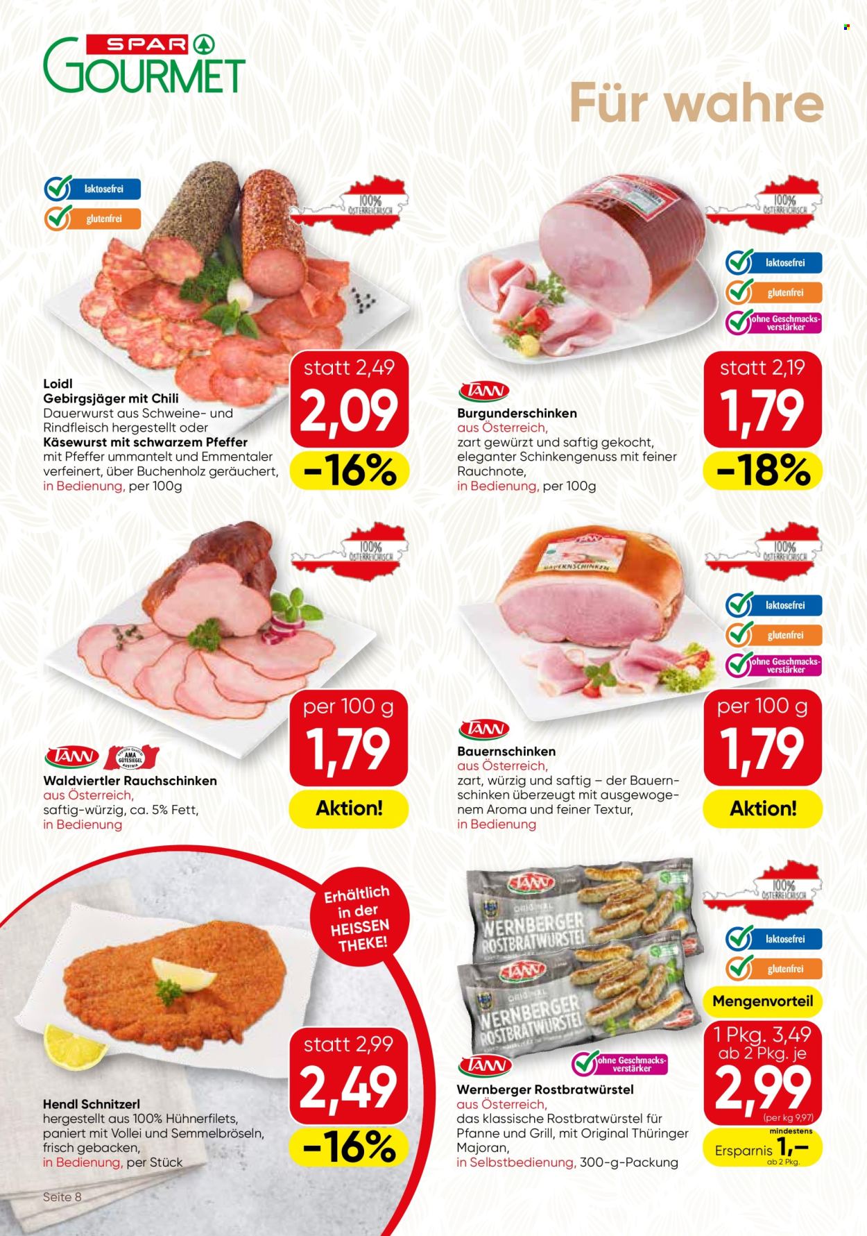 Angebote SPAR - 9.4.2026 - 22.4.2026. Seite 8
