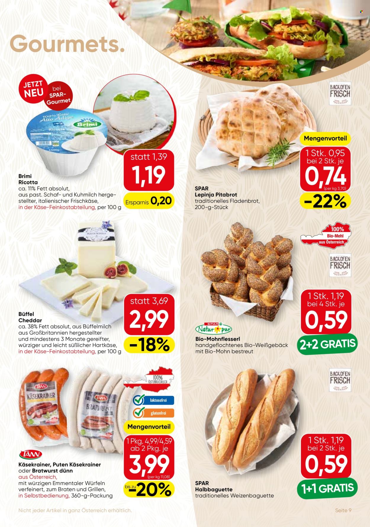 Angebote SPAR - 9.4.2026 - 22.4.2026. Seite 9