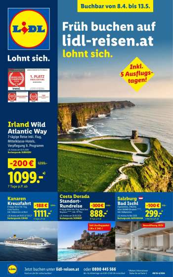 Angebote Lidl - 8.4.2026 - 13.5.2026.