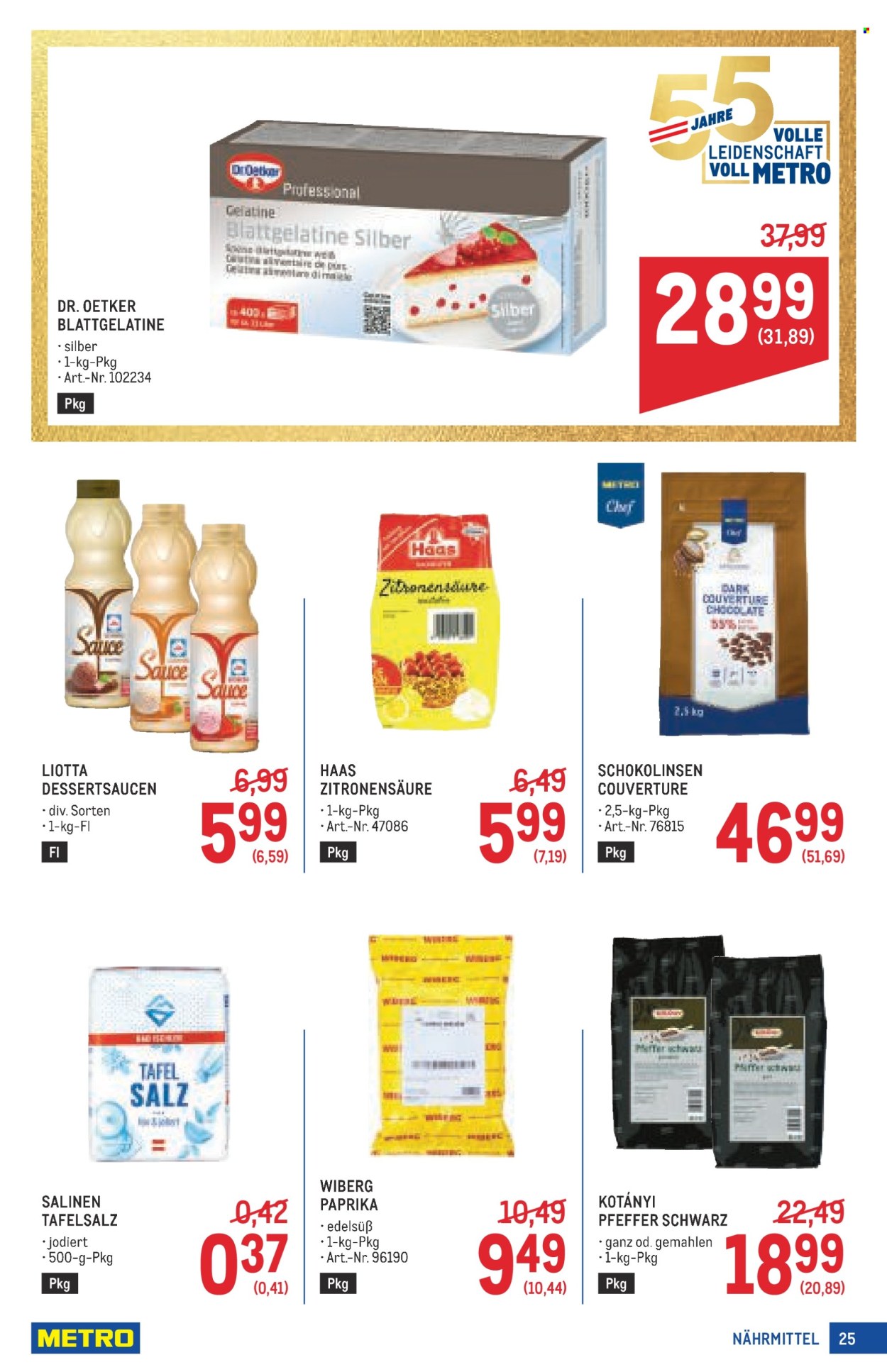 Angebote Metro - 16.4.2026 - 29.4.2026. Seite 25