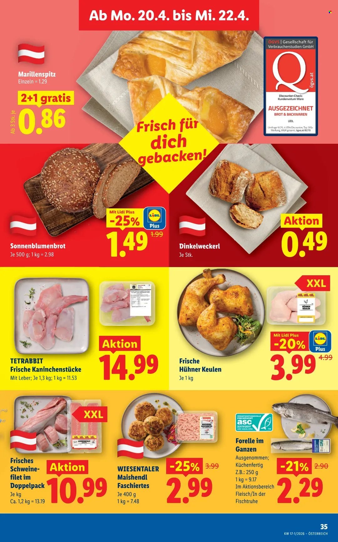 Angebote Lidl - 16.4.2026 - 22.4.2026. Seite 38