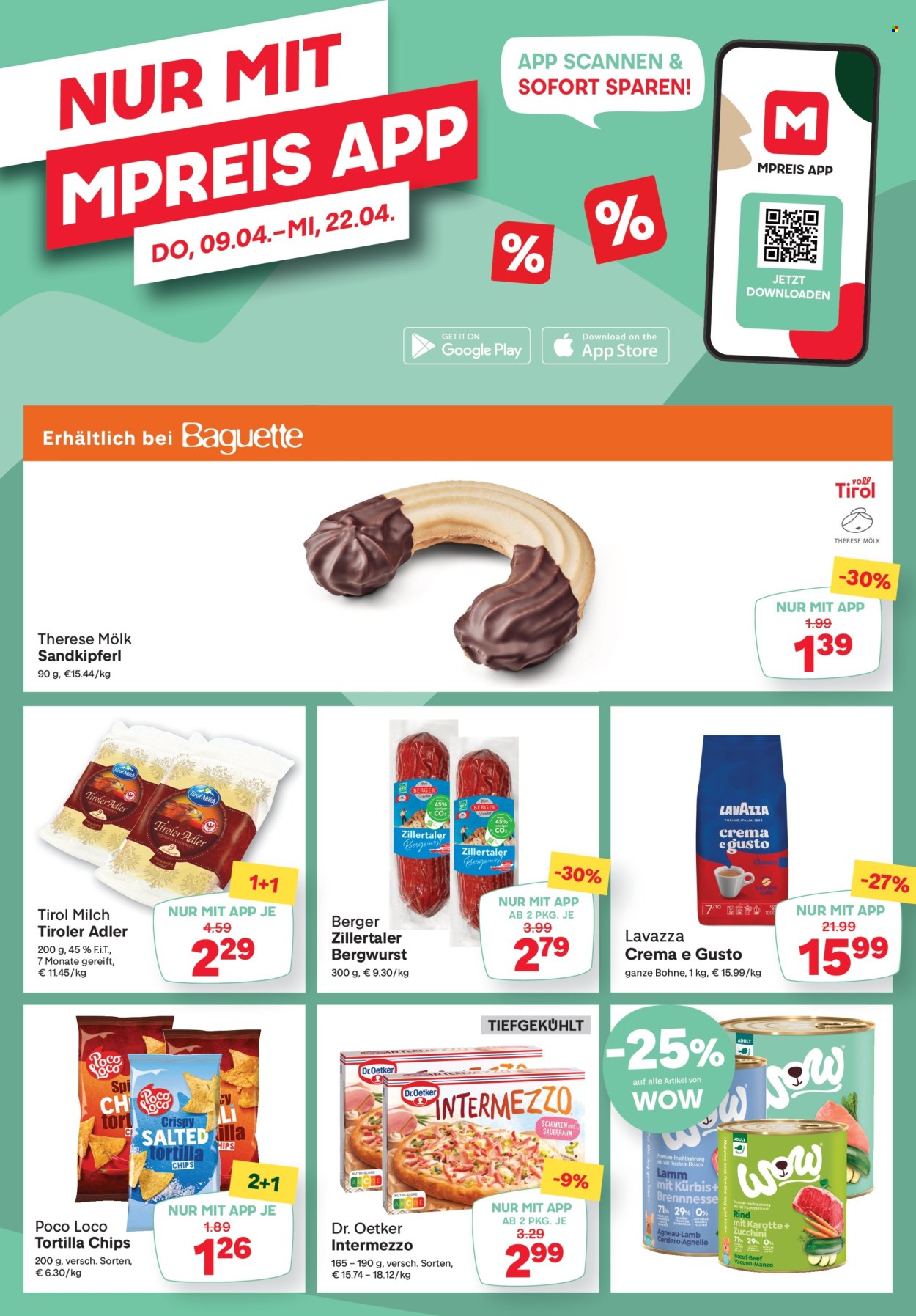 Angebote MPREIS - 16.4.2026 - 22.4.2026. Seite 13