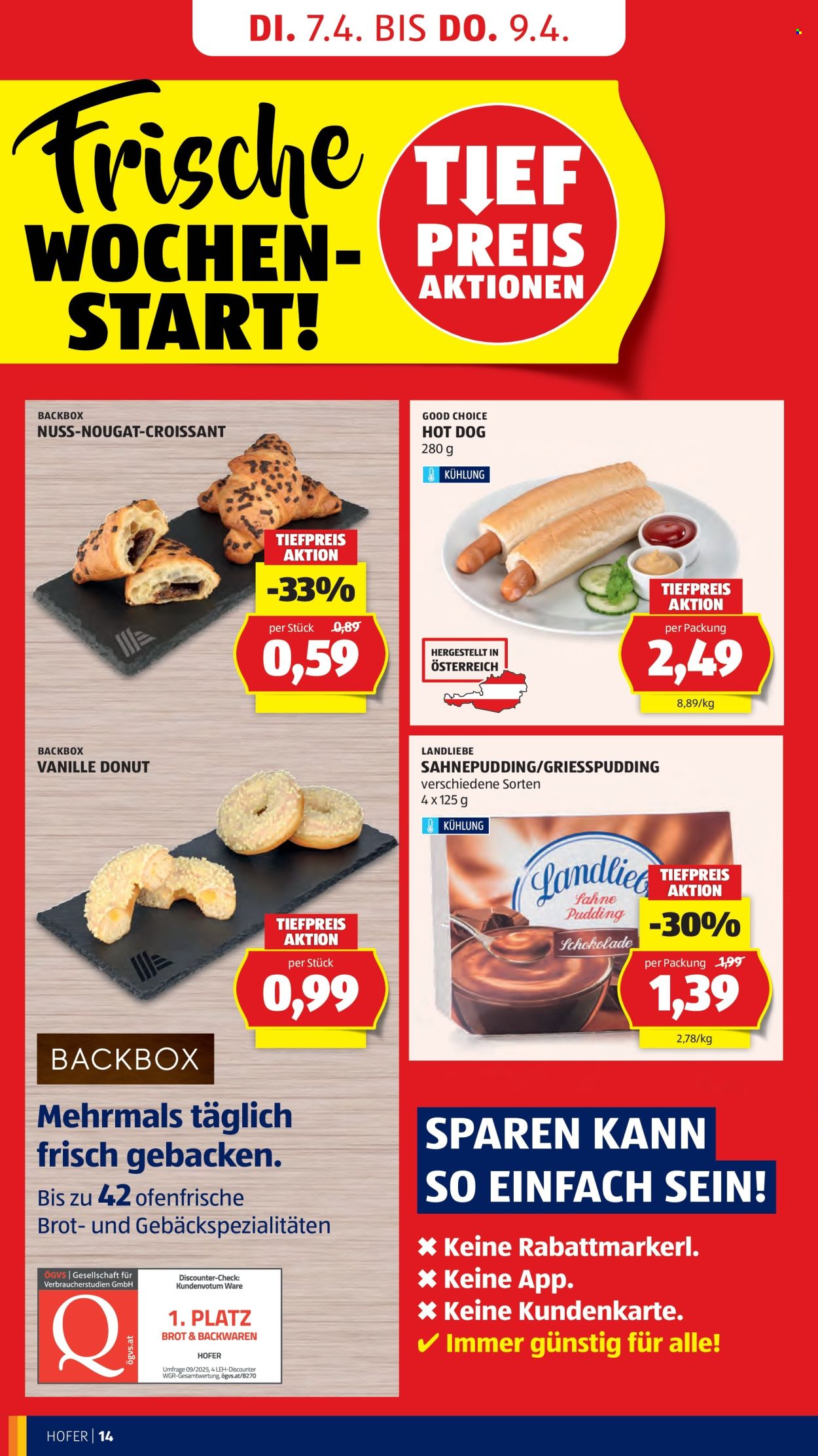 Angebote Hofer - 1.4.2026 - 30.4.2026. Seite 16