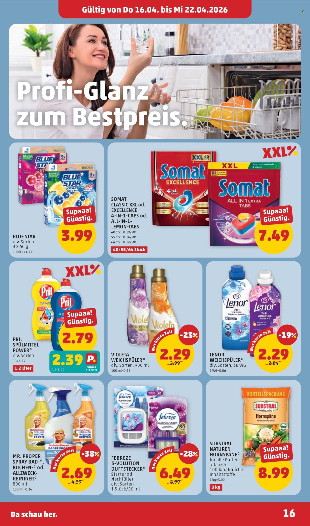 Angebote Penny - 16.4.2026 - 22.4.2026. Seite 16