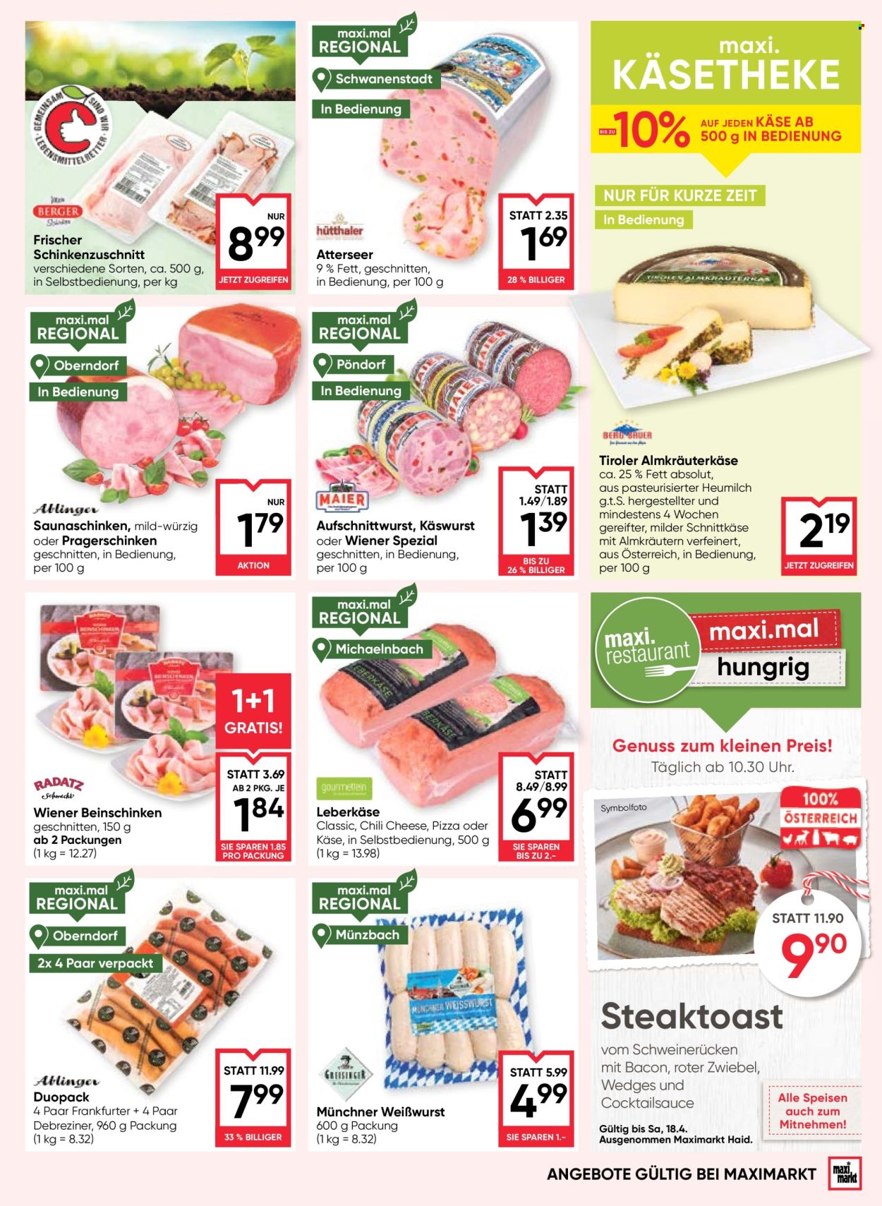 Angebote Maximarkt - 16.4.2026 - 22.4.2026. Seite 9